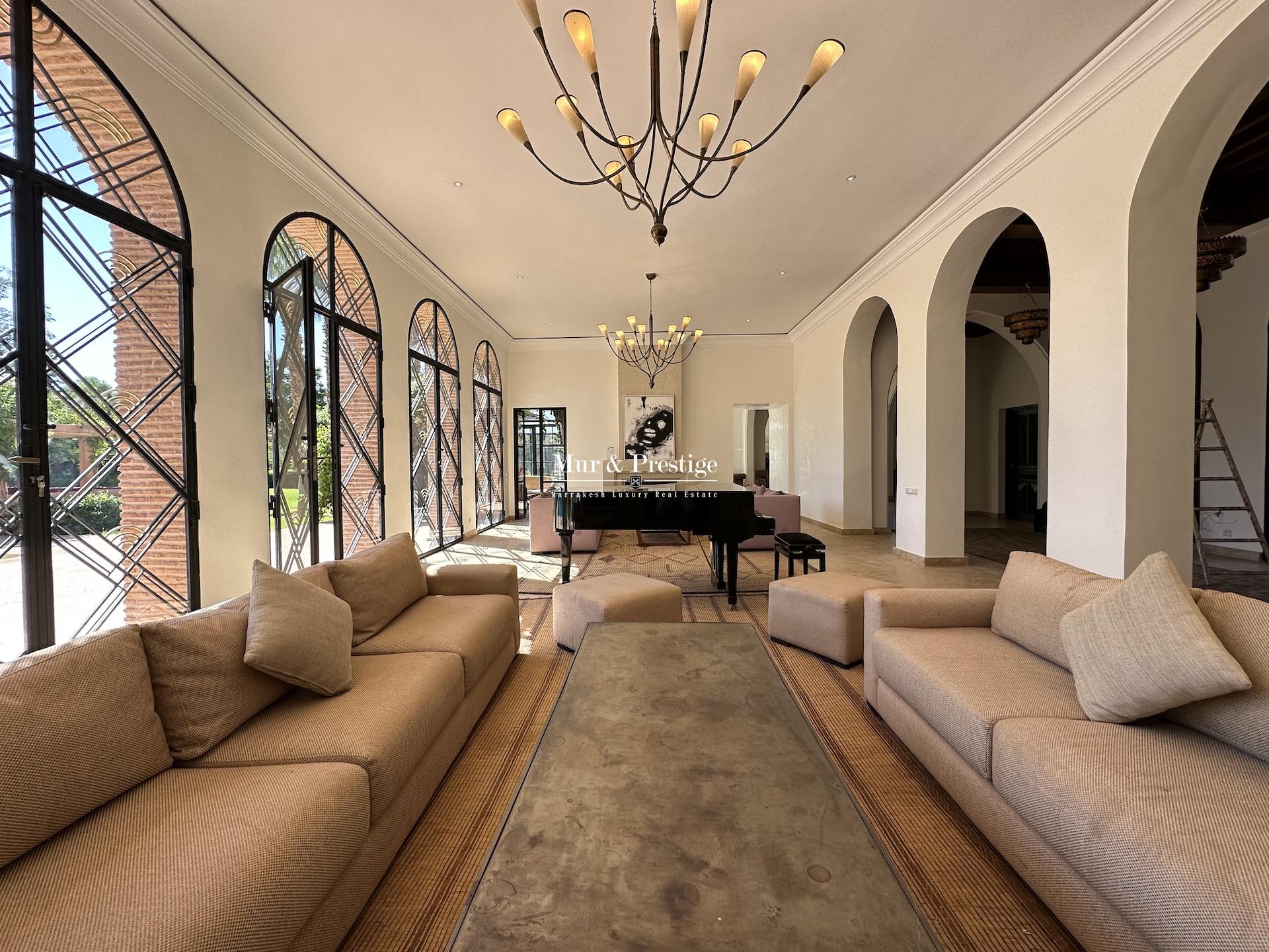 Demeure de prestige en vente à Marrakech 
