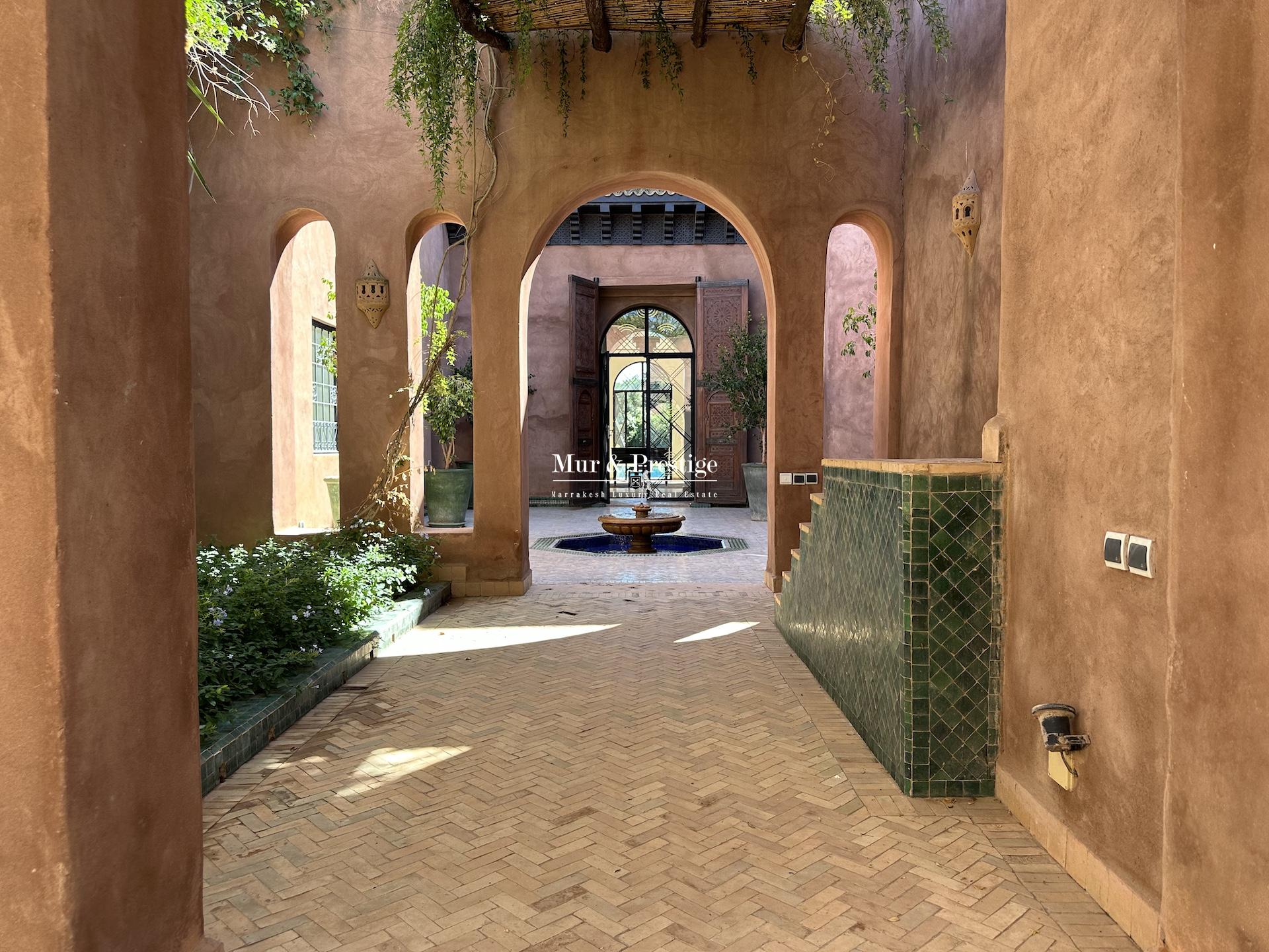 Demeure de prestige en vente à Marrakech 
