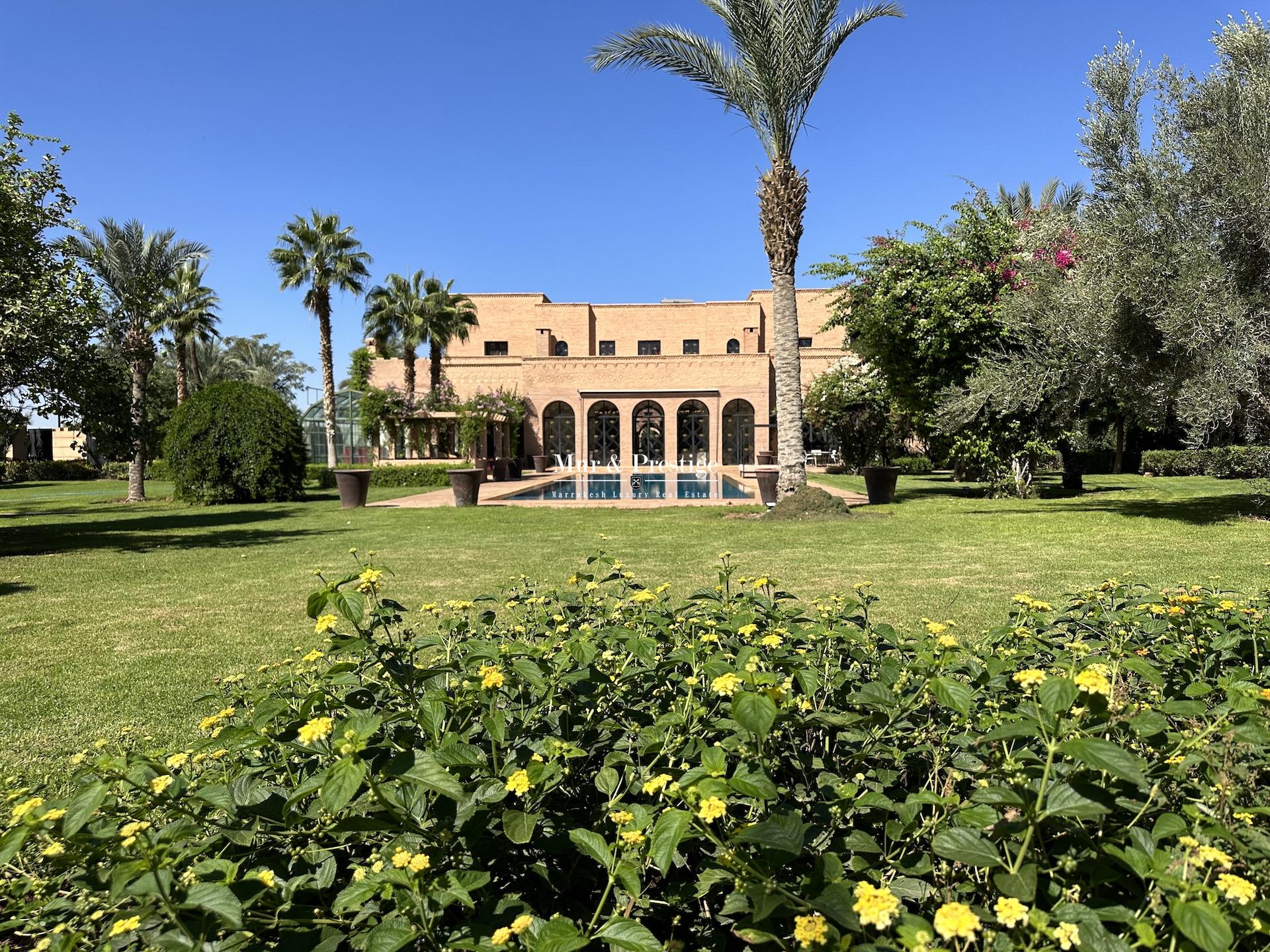 Demeure de prestige en vente à Marrakech 