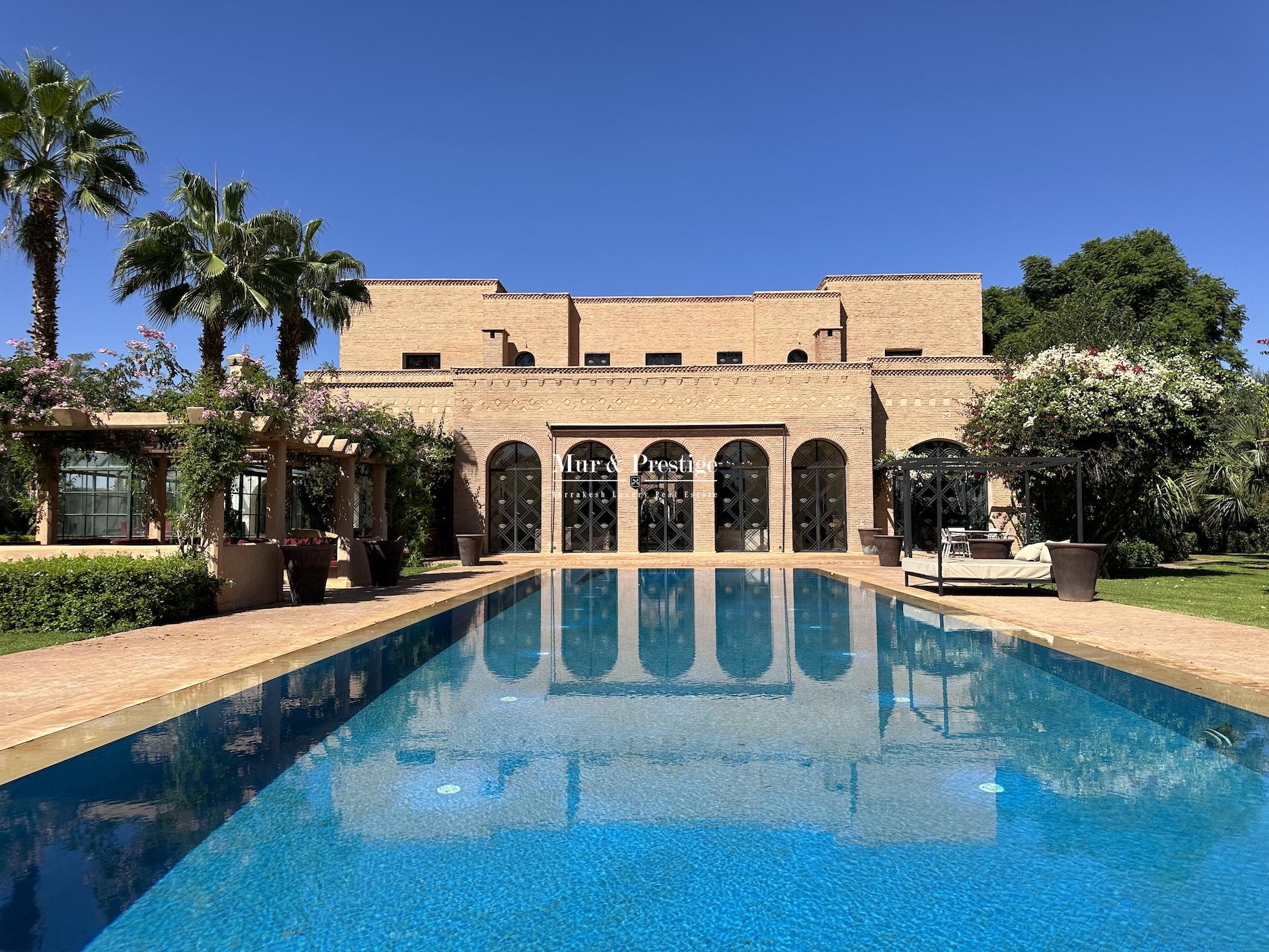 Demeure de prestige en vente à Marrakech 