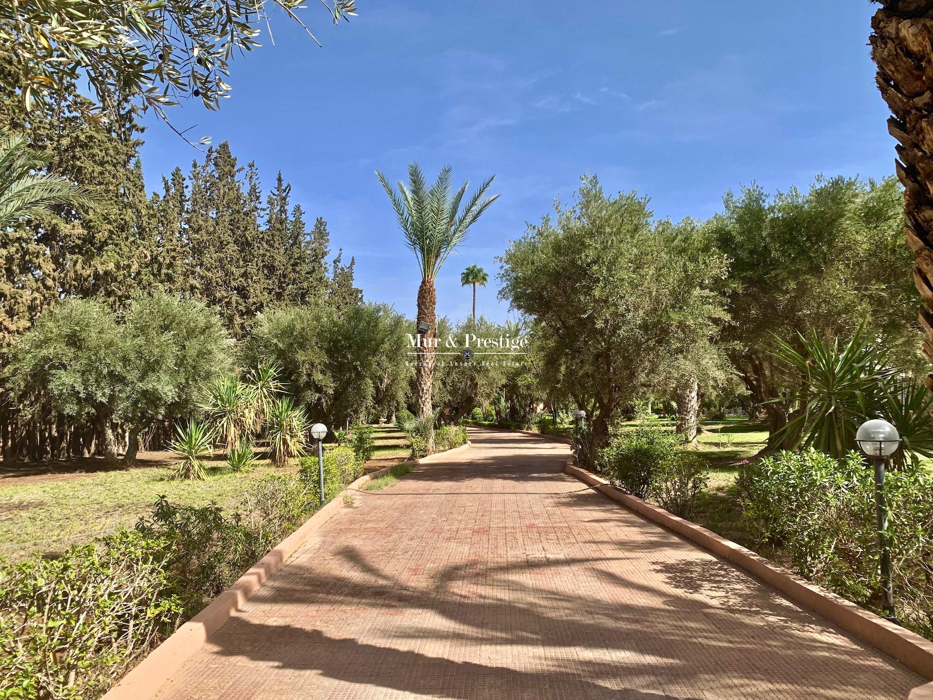 Maison d'hôtes à vendre – Circuit Palmeraie Marrakech