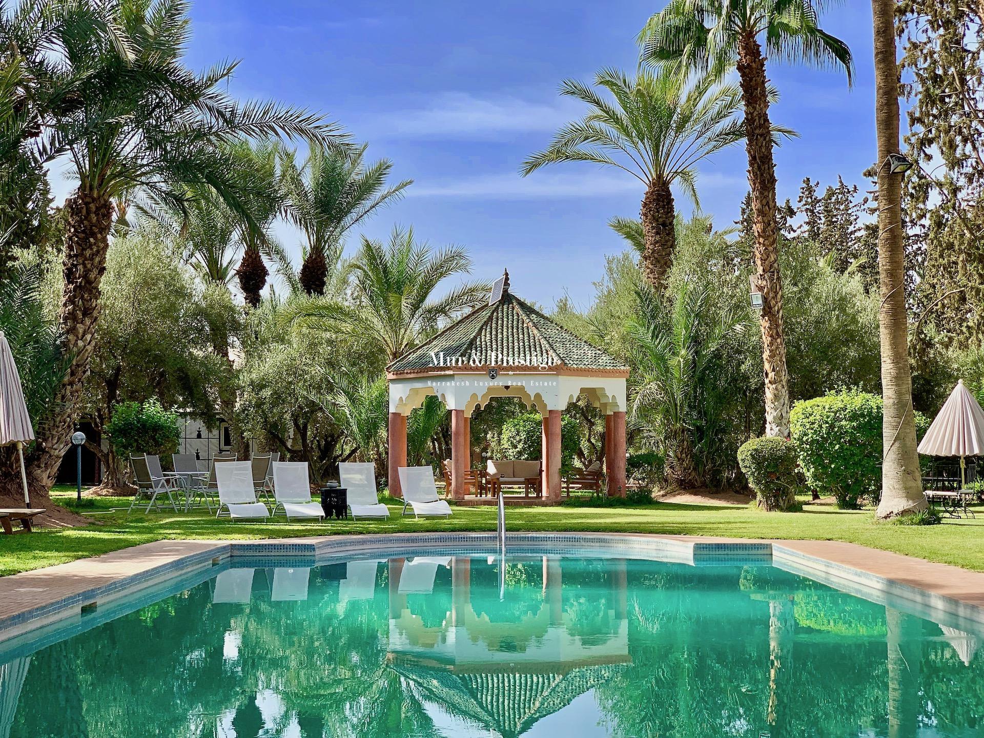 Maison d'hôtes à vendre – Circuit Palmeraie Marrakech
