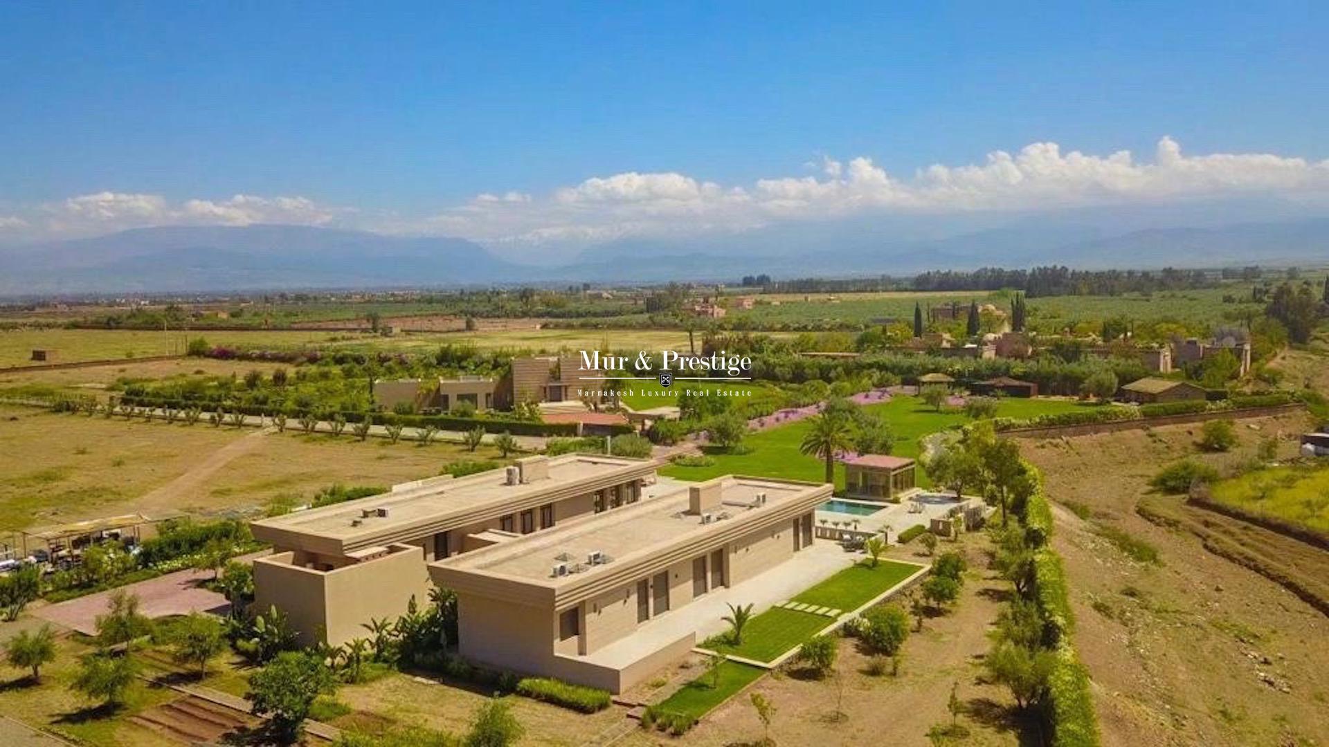  Villa de maître route de l’Ourika - Vue imprenable sur l’Atlas