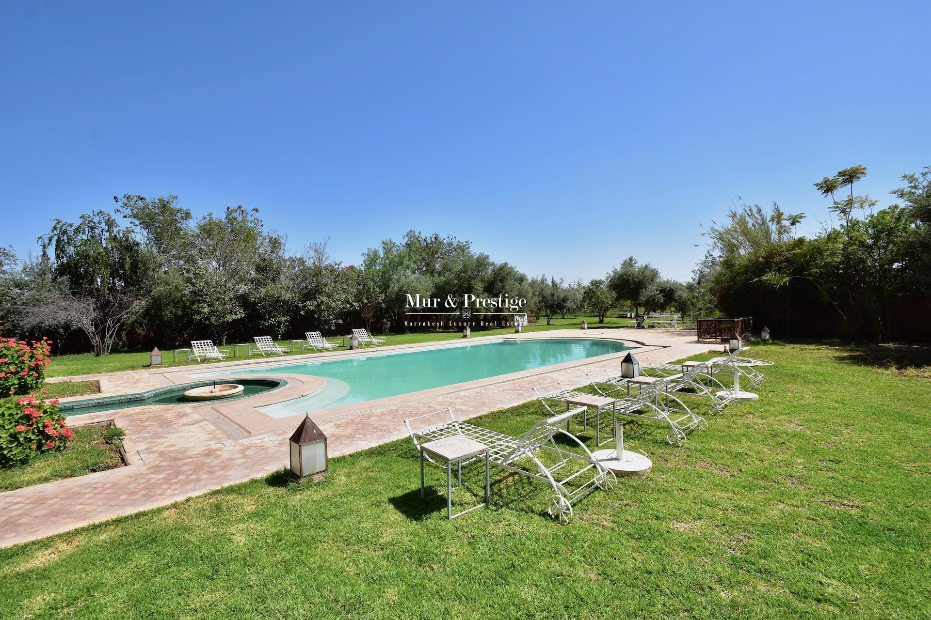 Villa à vendre à Marrakech – Agence Immobilière 