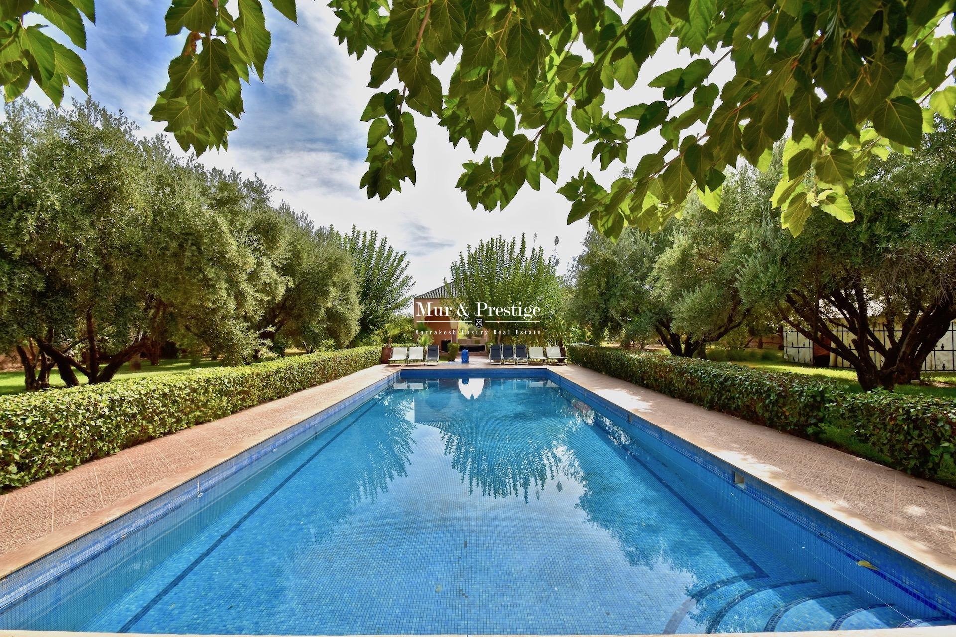 Maison au charme Marocain à vendre à proximité de l’école Américaine