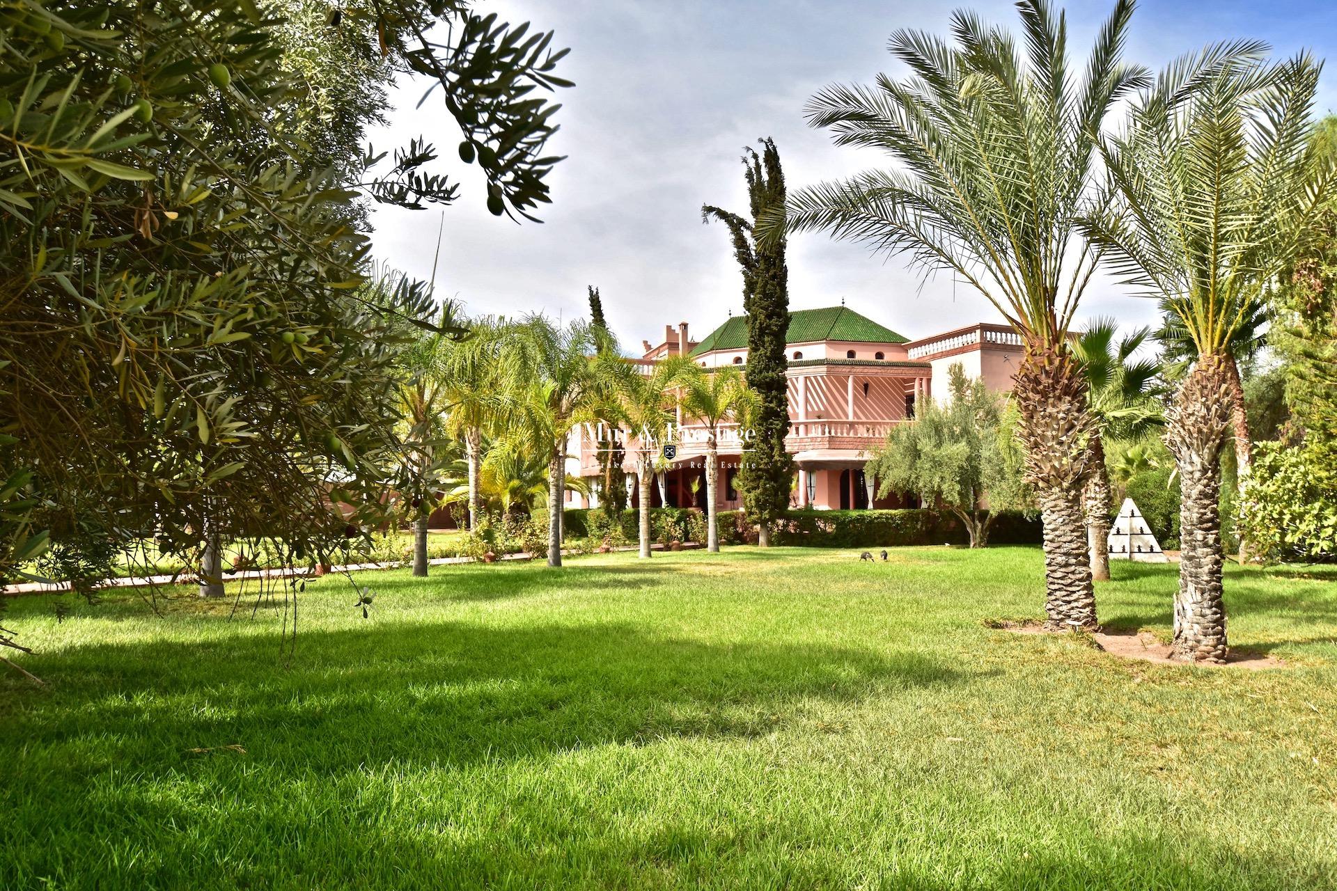 Maison au charme Marocain à vendre à proximité de l’école Américaine