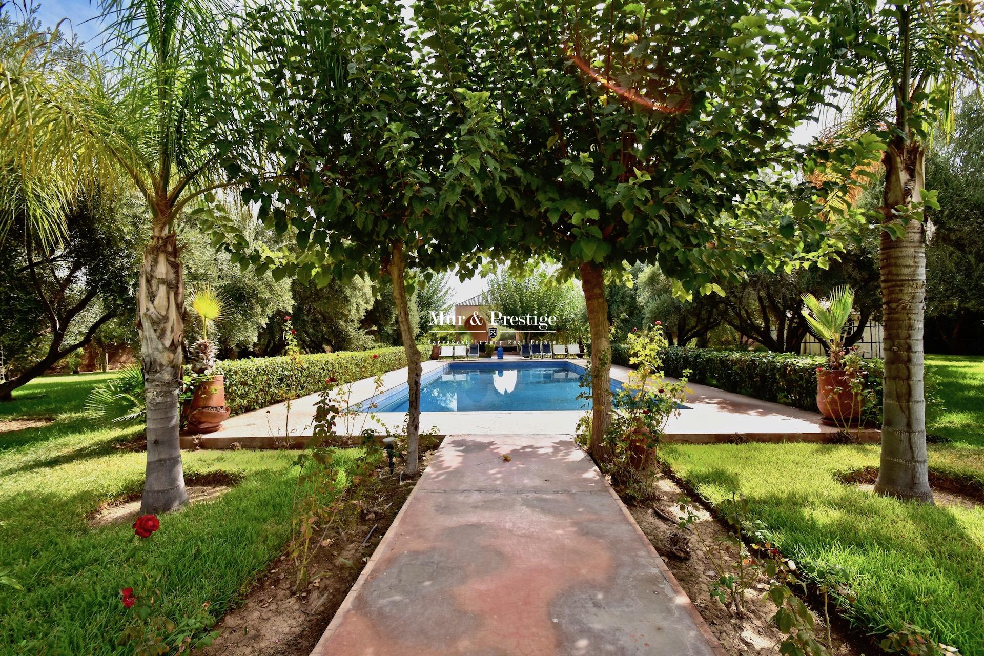 Maison au charme Marocain à vendre à proximité de l’école Américaine