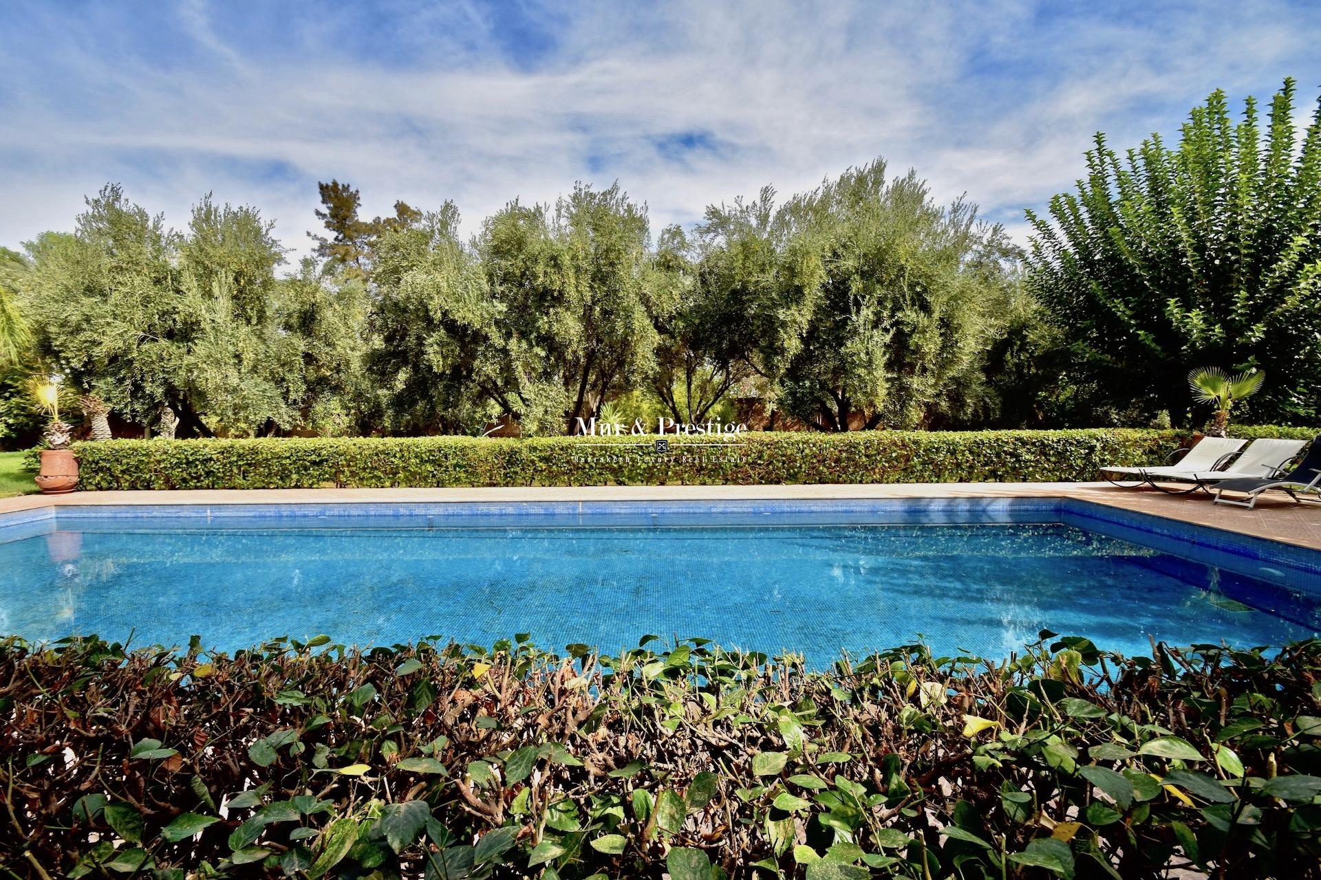 Maison au charme Marocain à vendre à proximité de l’école Américaine