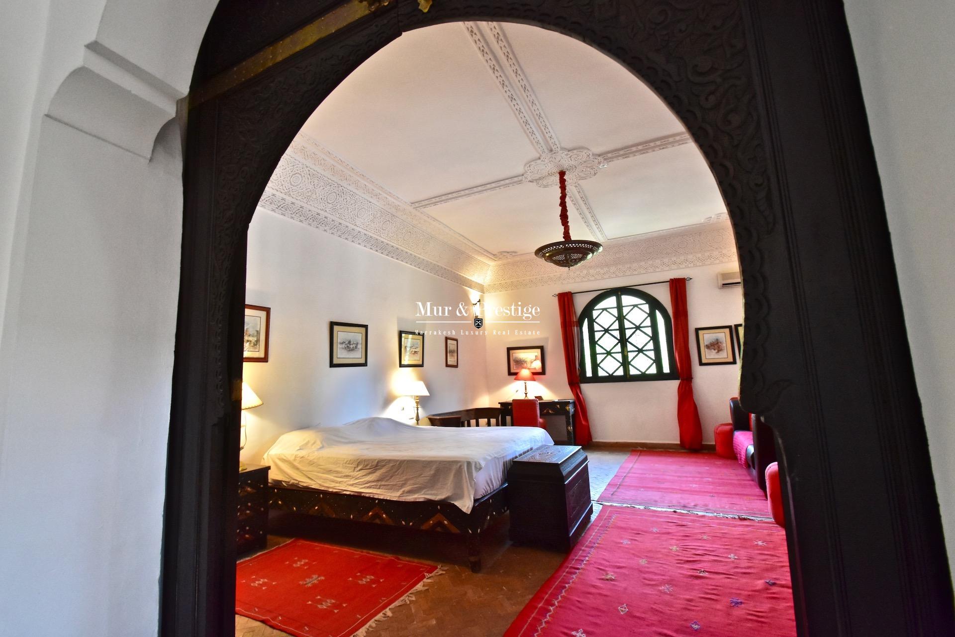 Maison au charme Marocain à vendre à proximité de l’école Américaine