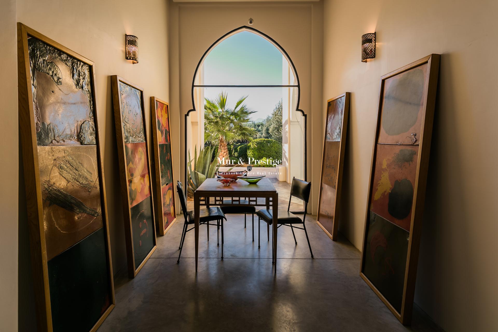 Achat Villa Luxe Marrakech – Vue époustouflante sur l’atlas