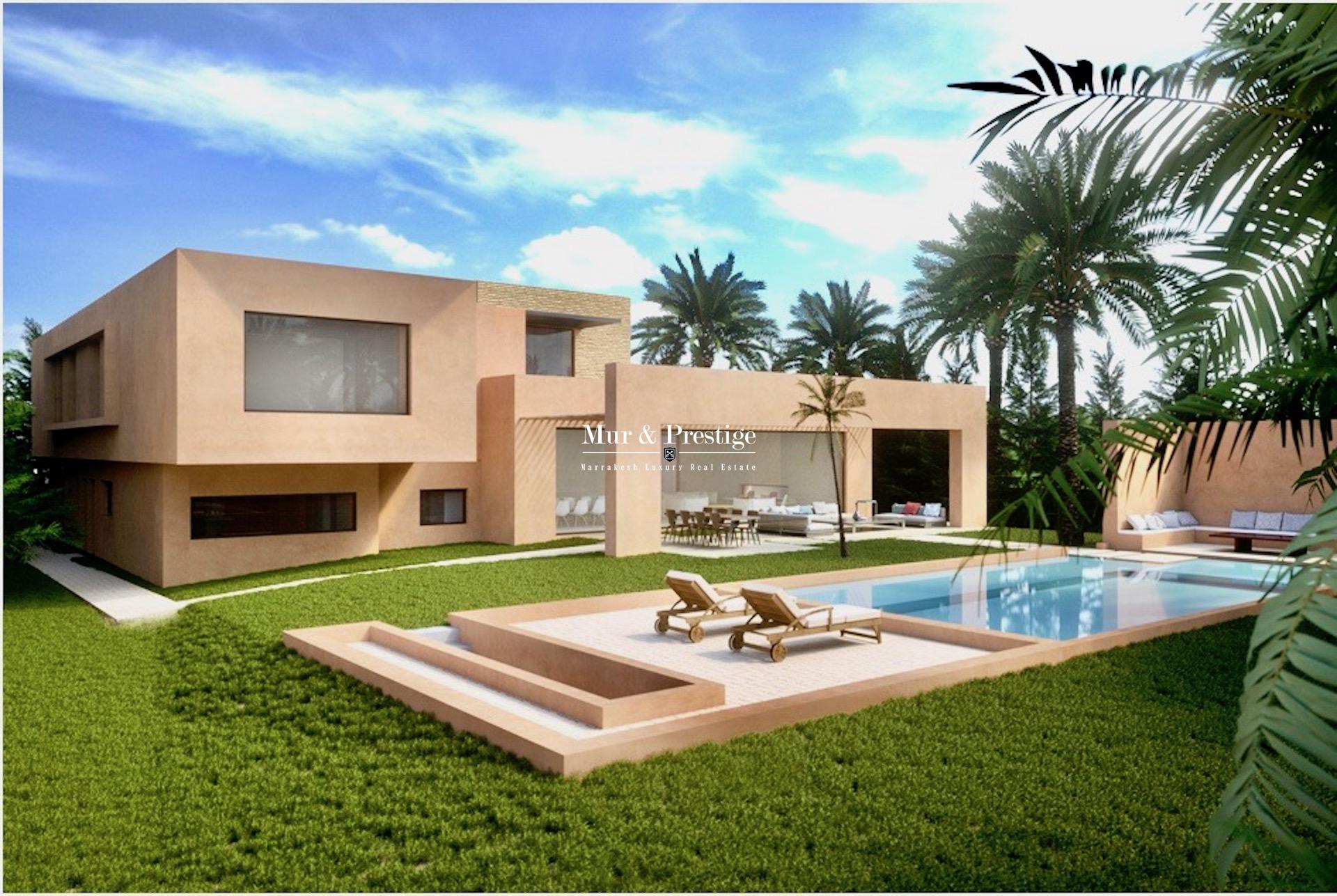Maison neuve à vendre à Marrakech à la Palmeraie 