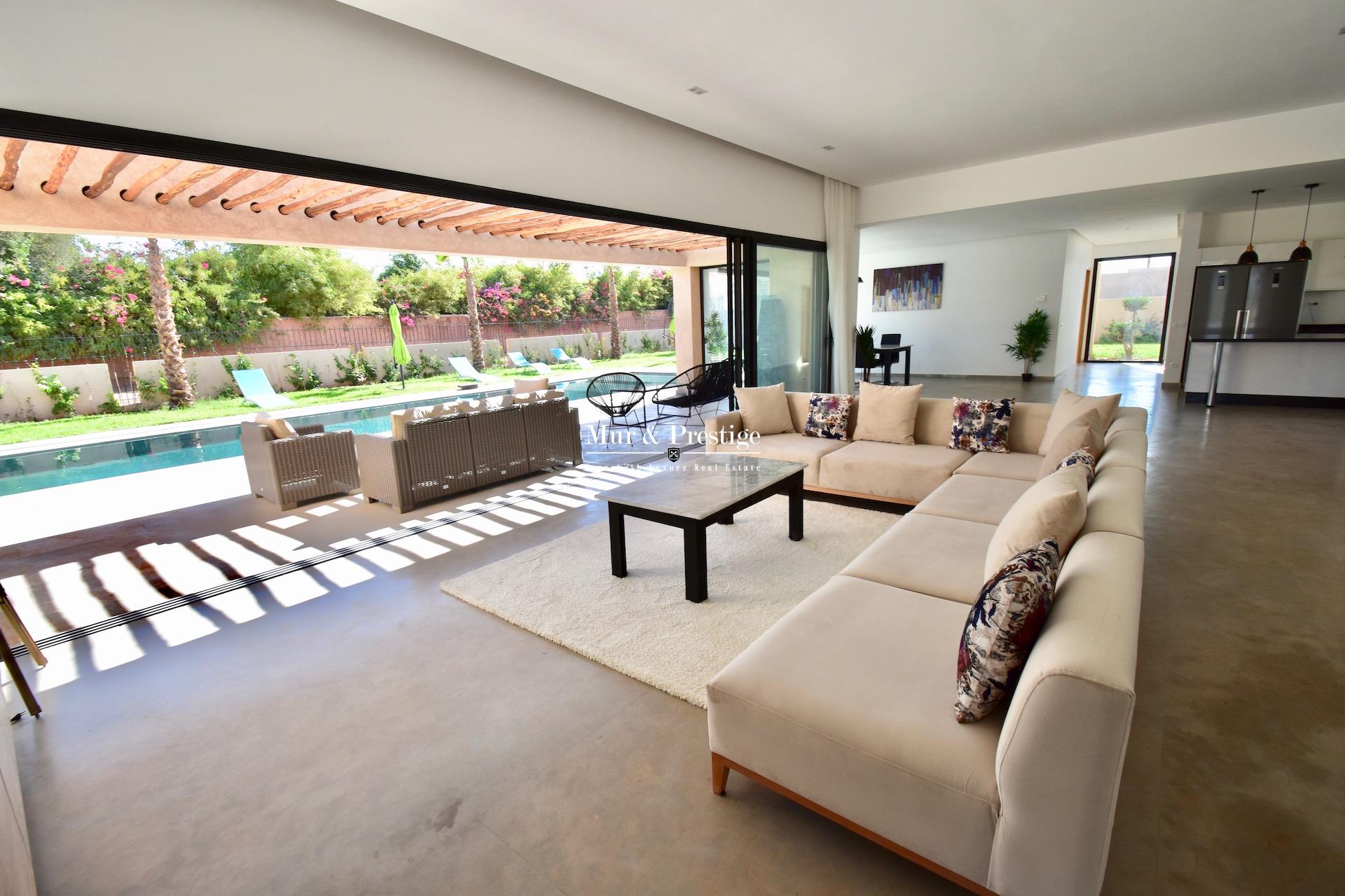 Villa moderne de plain-pied à vendre à Marrakech 