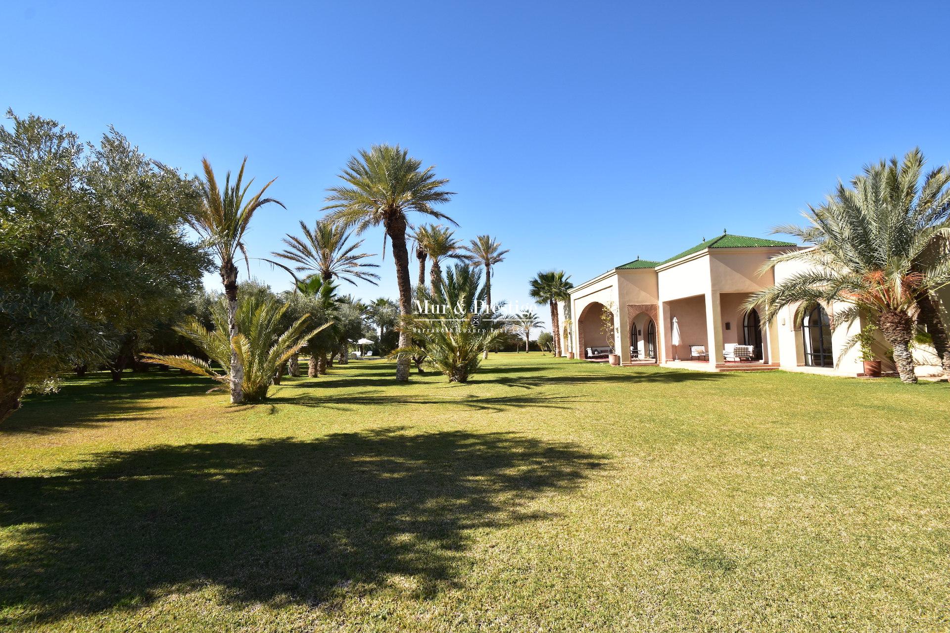 Maison  à louer proche du Fairmont Royal Palm à Marrakech - Agence Immobilière