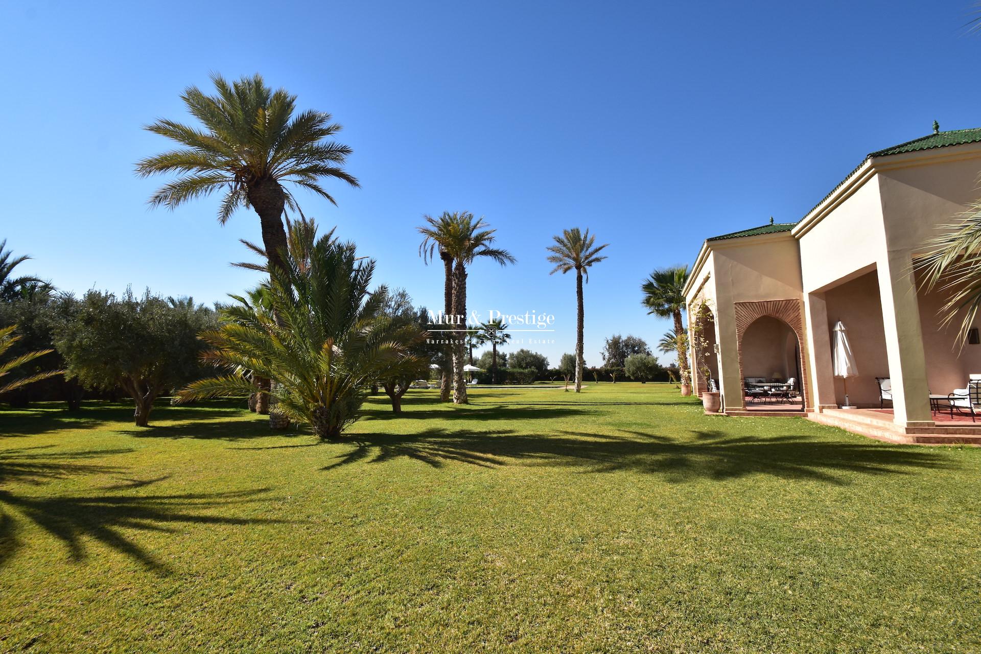 Maison  à louer proche du Fairmont Royal Palm à Marrakech - Agence Immobilière