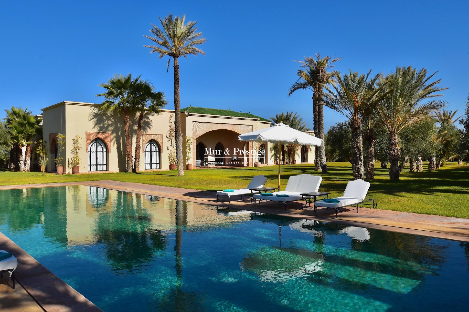 Maison  à louer proche du Fairmont Royal Palm à Marrakech - Agence Immobilière
