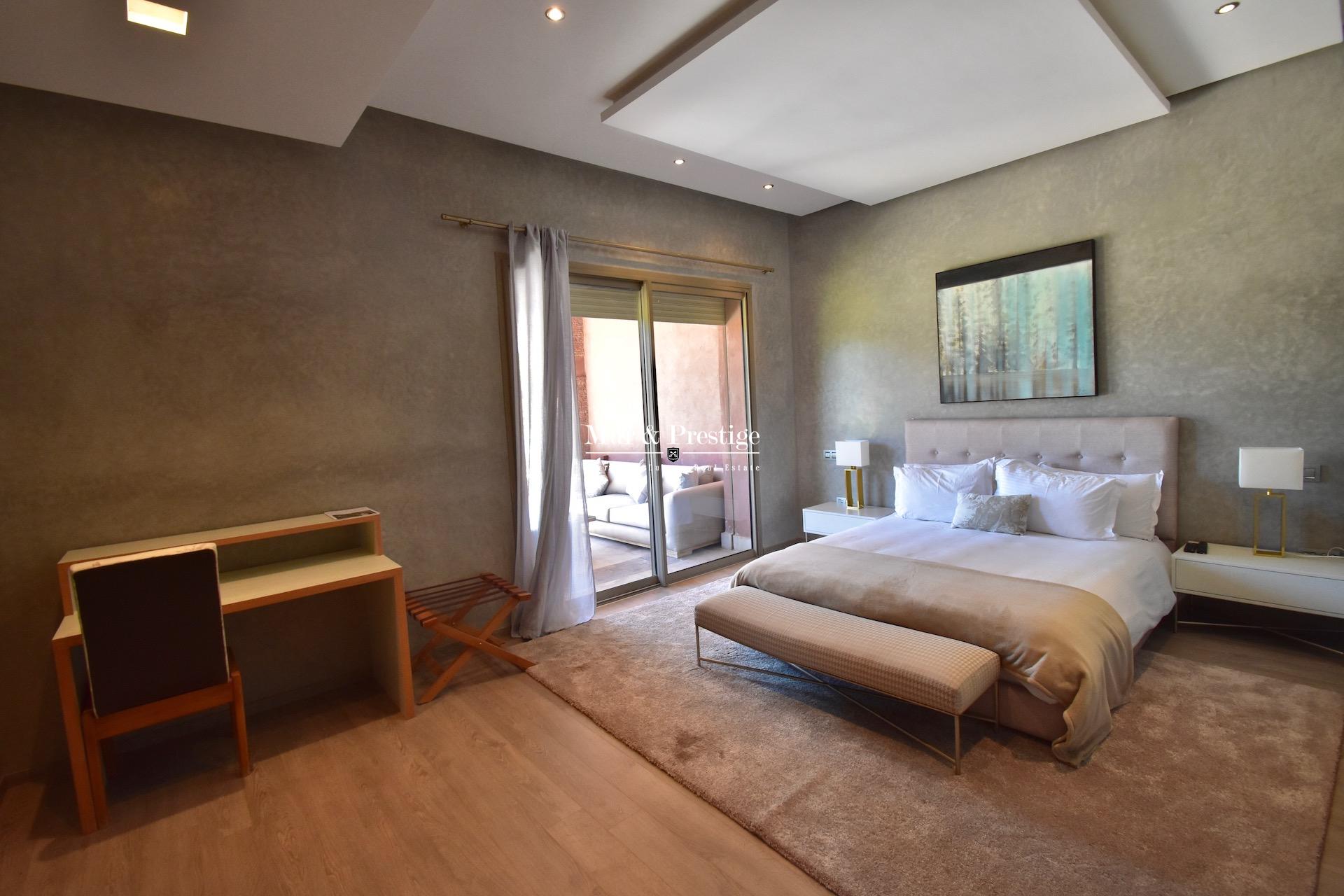 Agence immobilière Marrakech – Maison moderne à louer à la Palmeraie