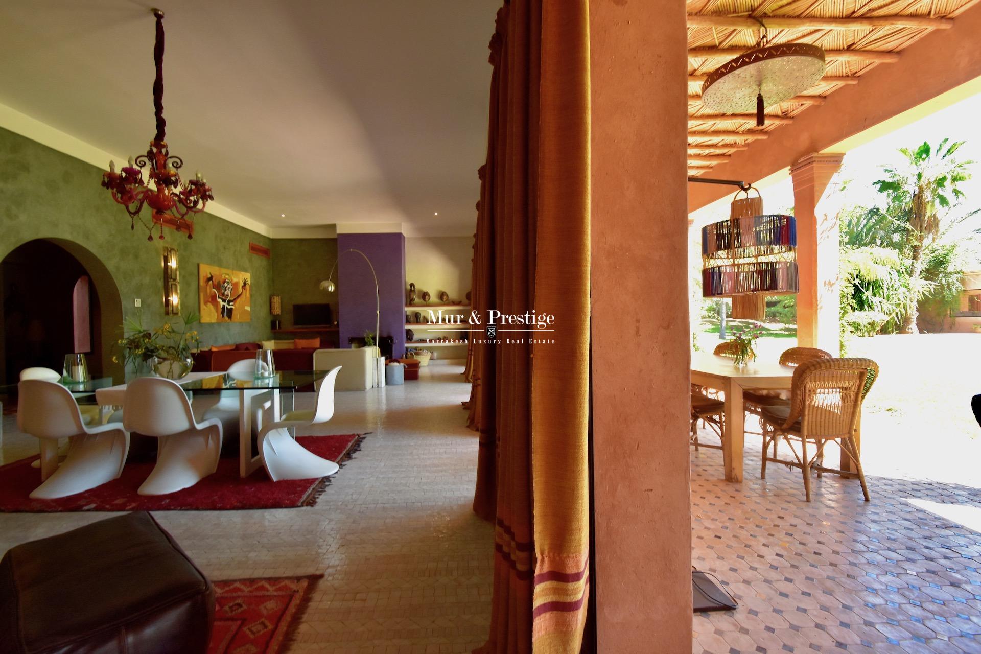Agence immobilière à Marrakech – Maison en vente sur la route de l’Ourika