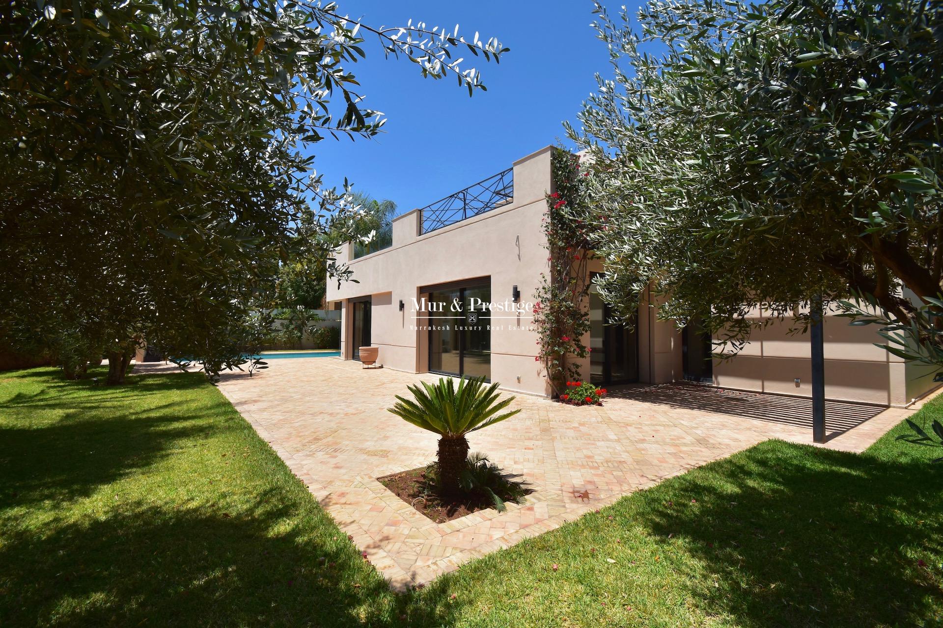 Agence Immobilière Marrakech – Maison proche des Golfs à Vendre