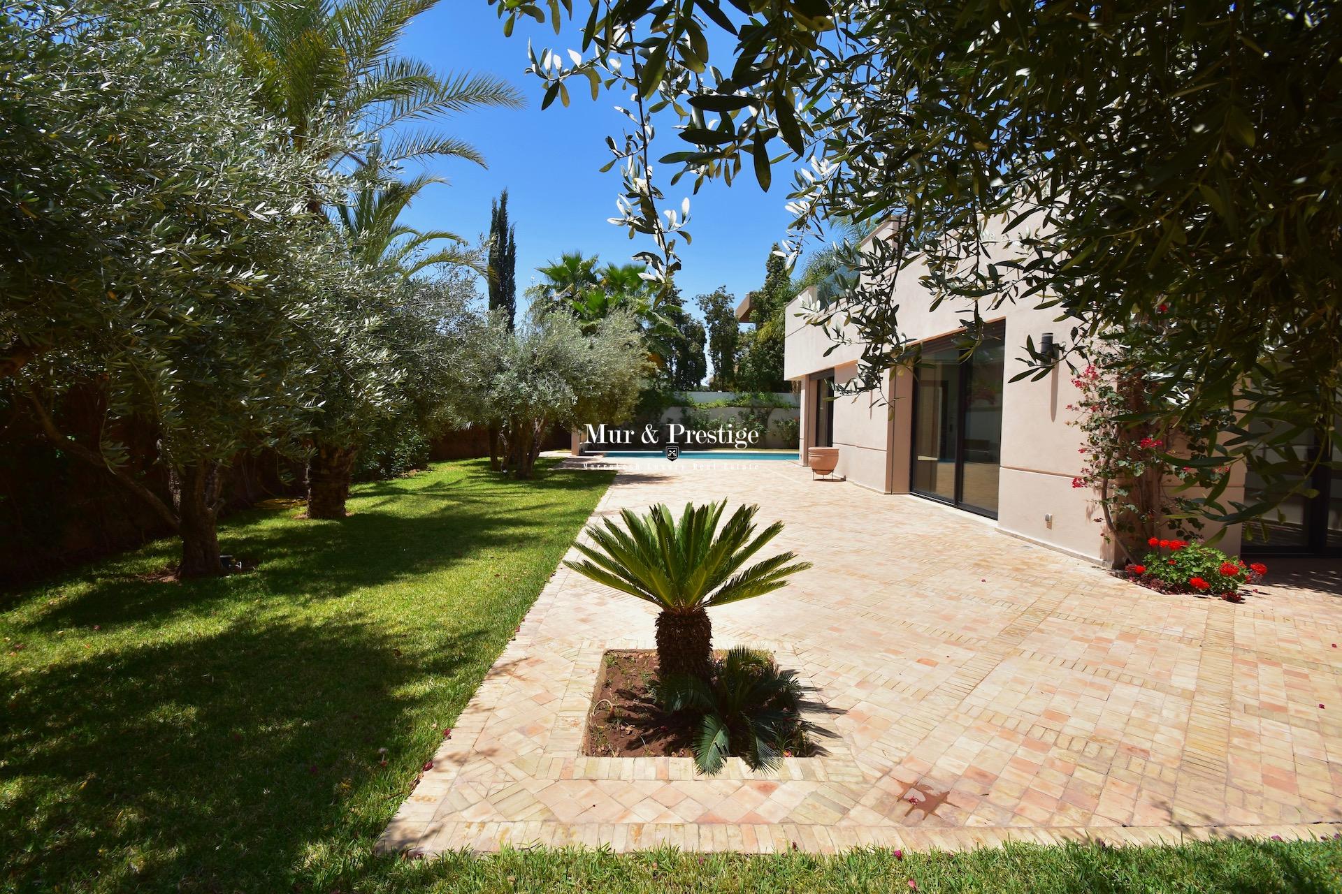 Agence Immobilière Marrakech – Maison proche des Golfs à Vendre