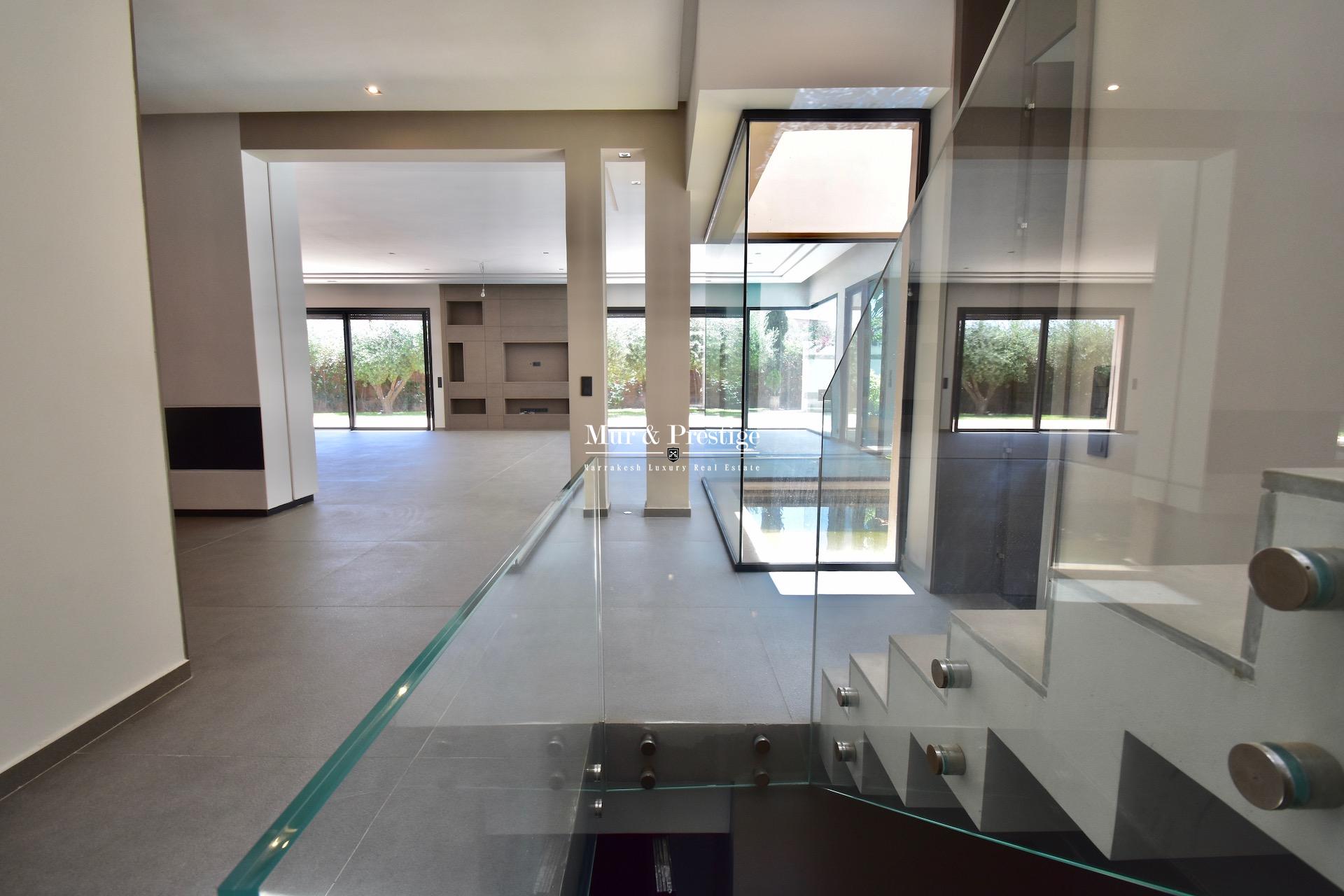 Agence Immobilière Marrakech – Maison proche des Golfs à Vendre
