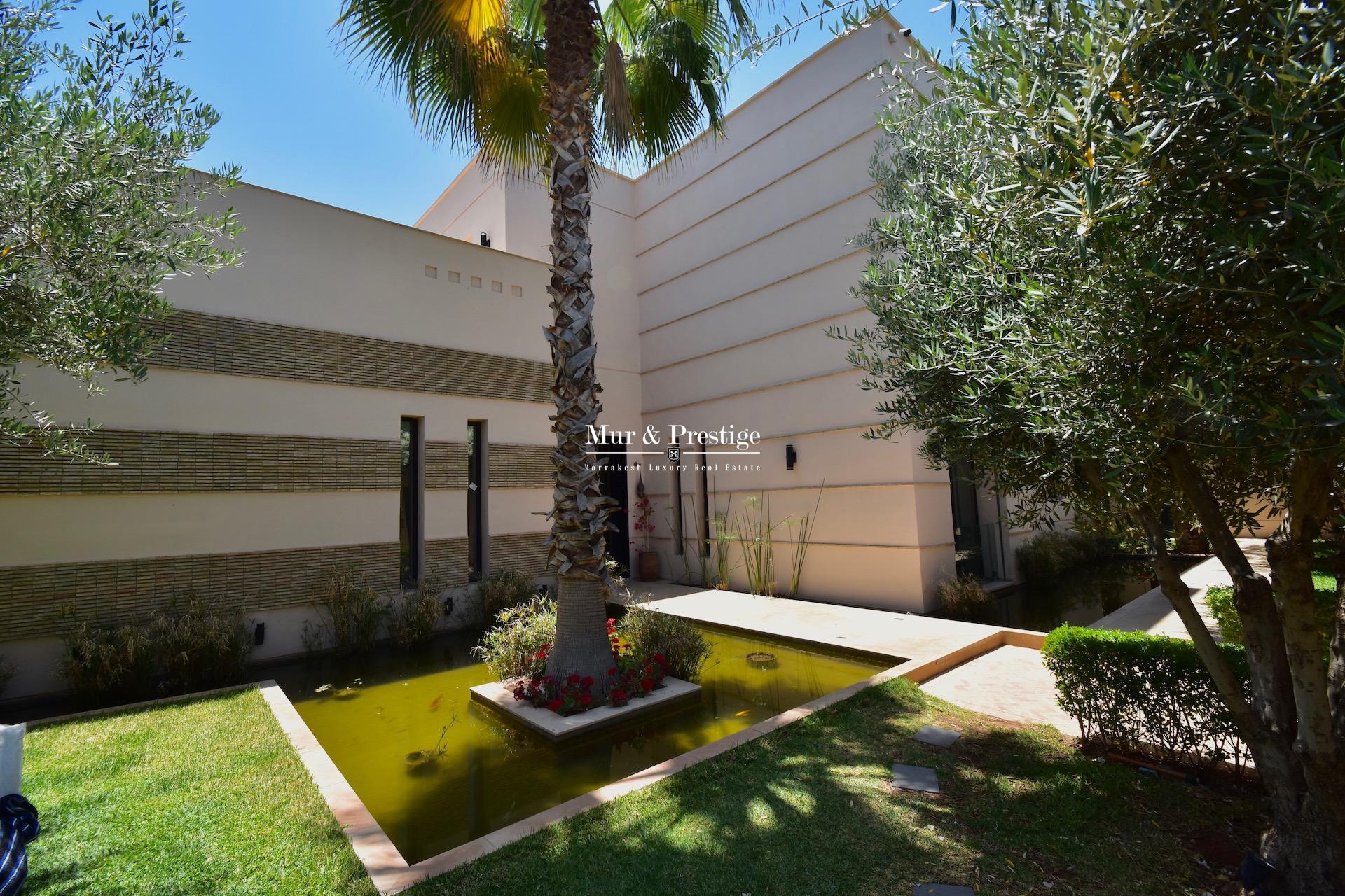 Agence Immobilière Marrakech – Maison proche des Golfs à Vendre