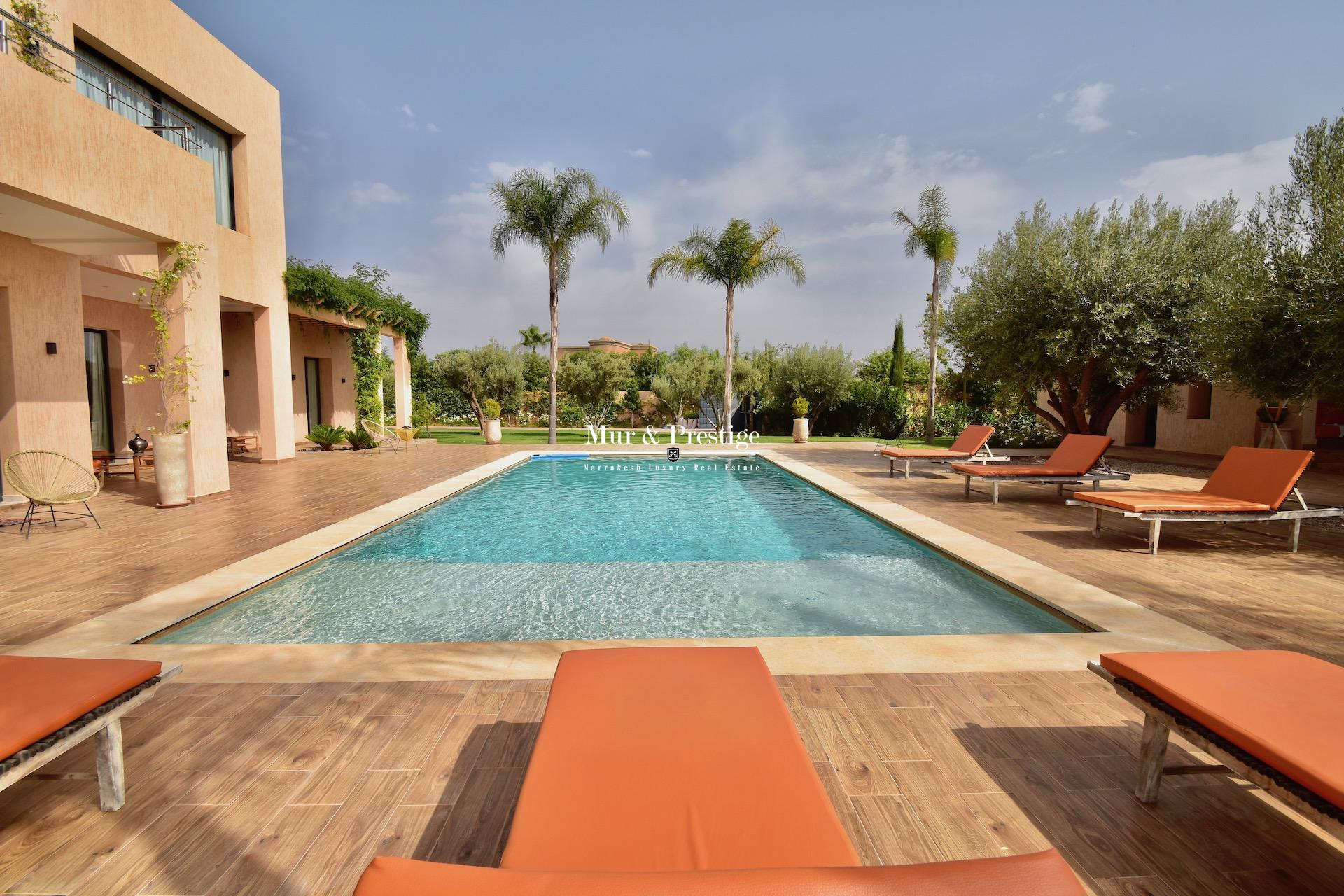Maison moderne à vendre proche du Golf Royal à Marrakech