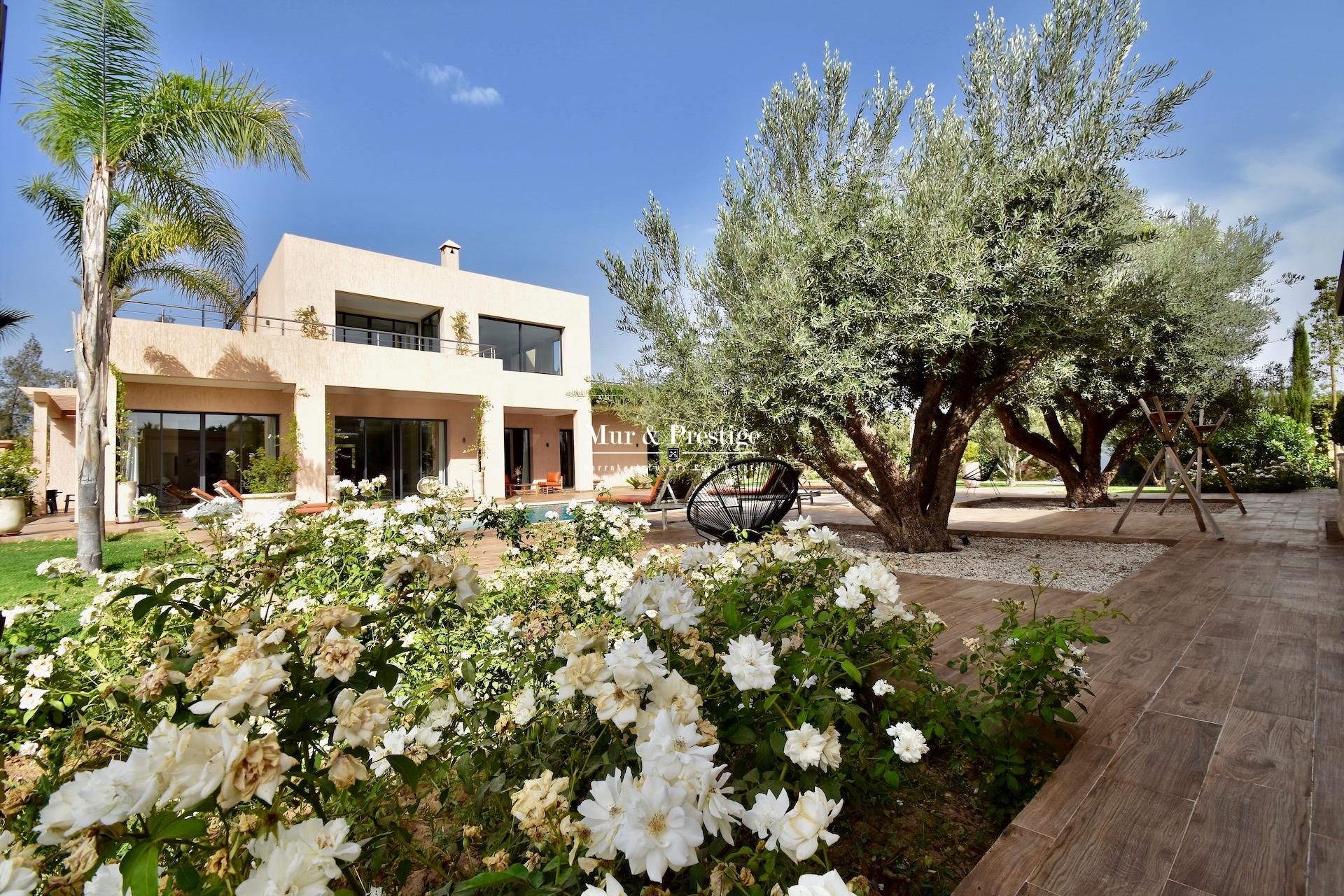 Maison moderne à vendre proche du Golf Royal à Marrakech