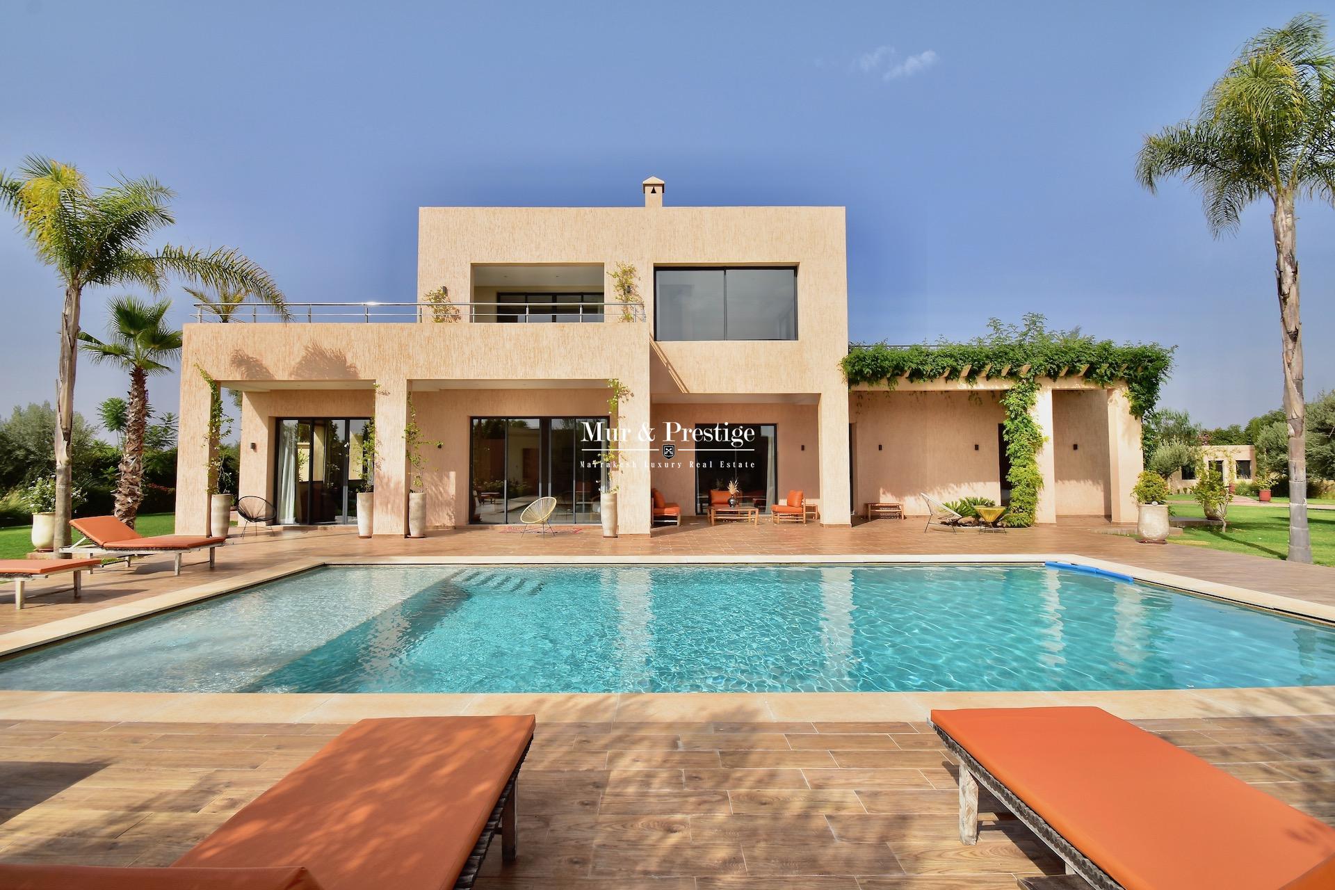 Maison moderne à vendre proche du Golf Royal à Marrakech