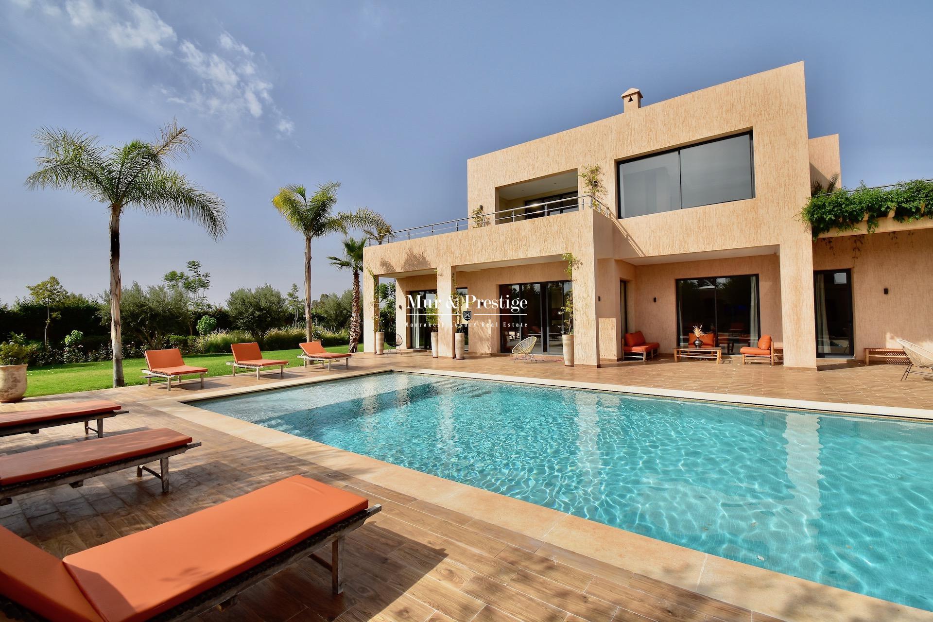 Maison moderne à vendre proche du Golf Royal à Marrakech