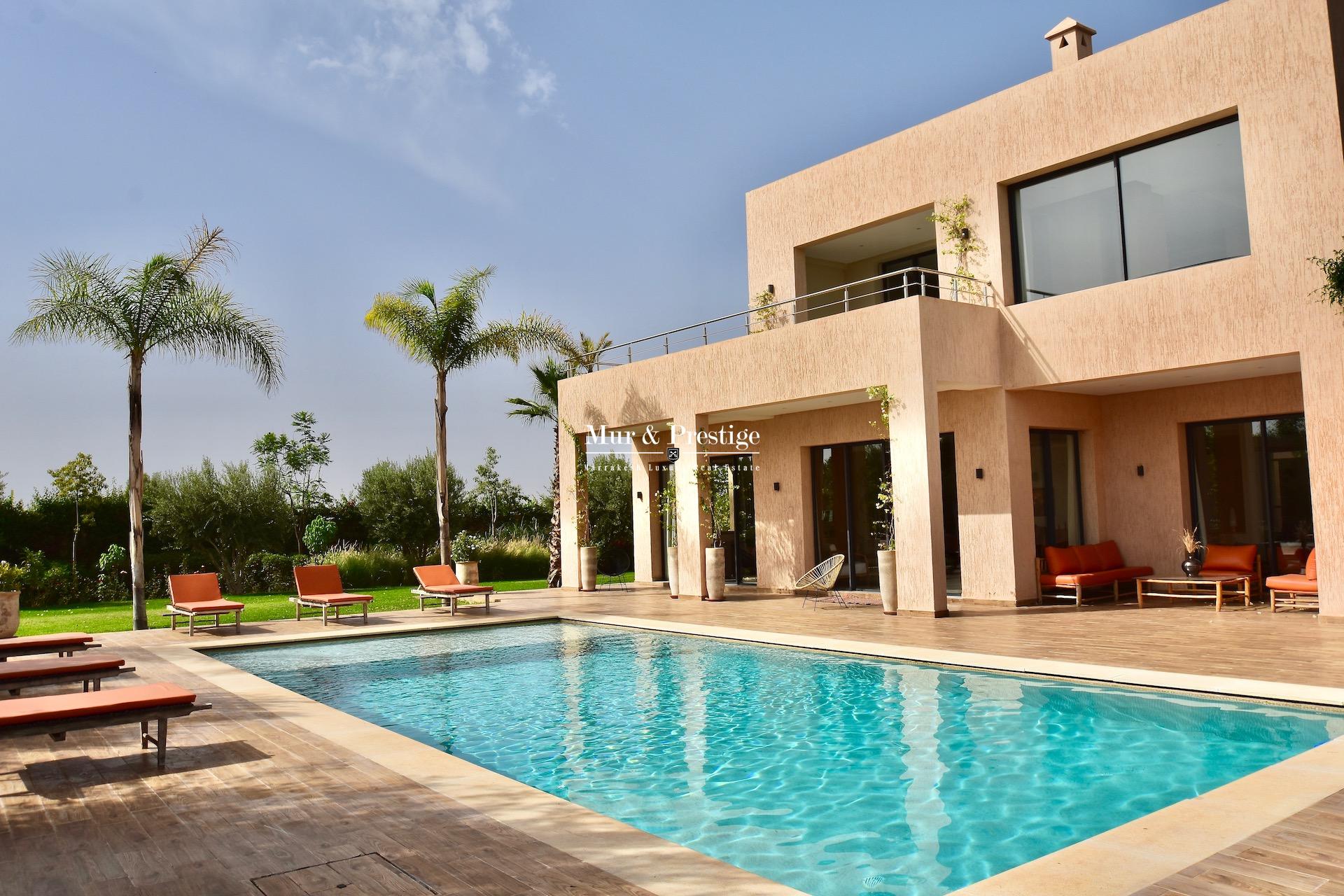 Maison moderne à vendre proche du Golf Royal à Marrakech