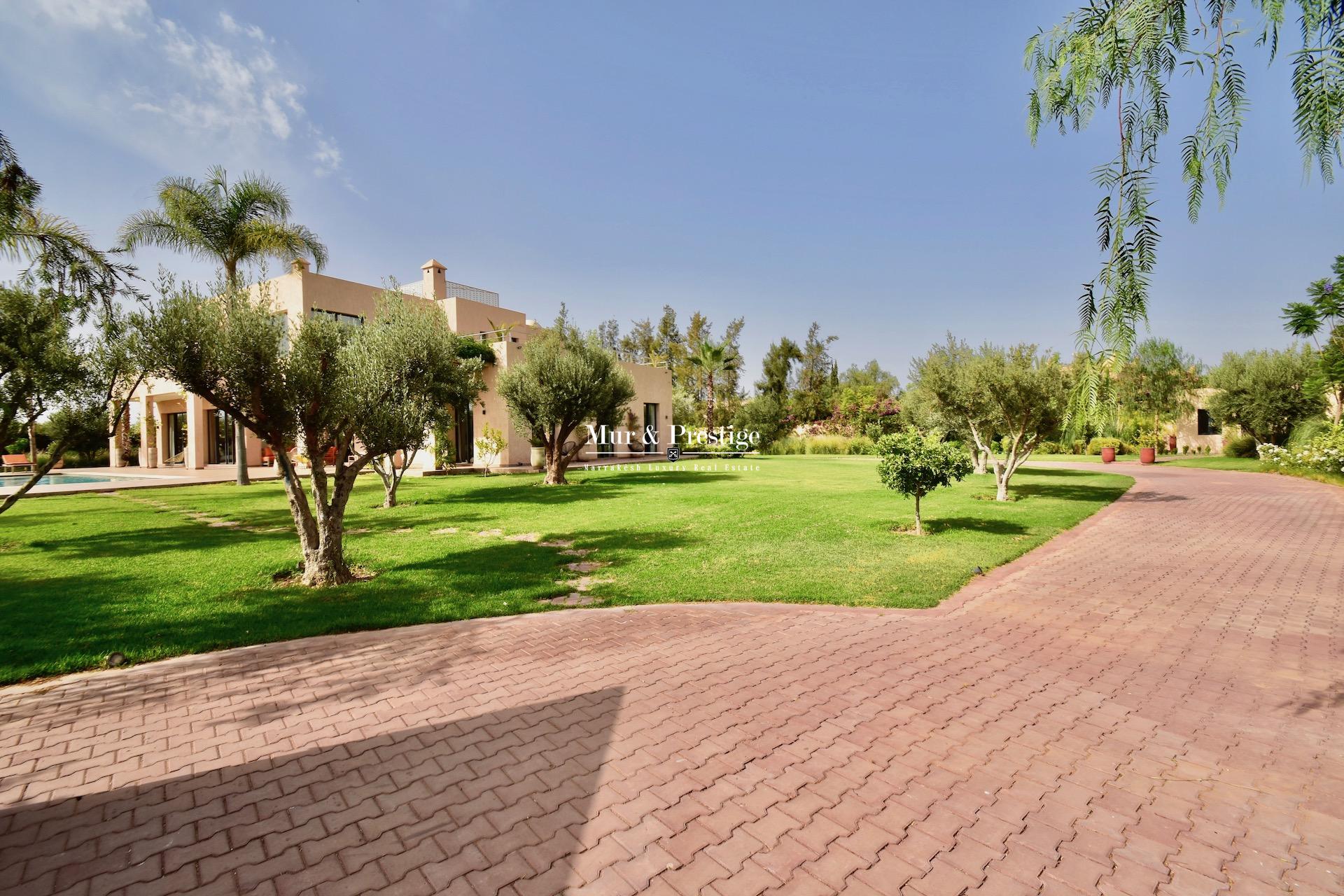 Maison moderne à vendre proche du Golf Royal à Marrakech