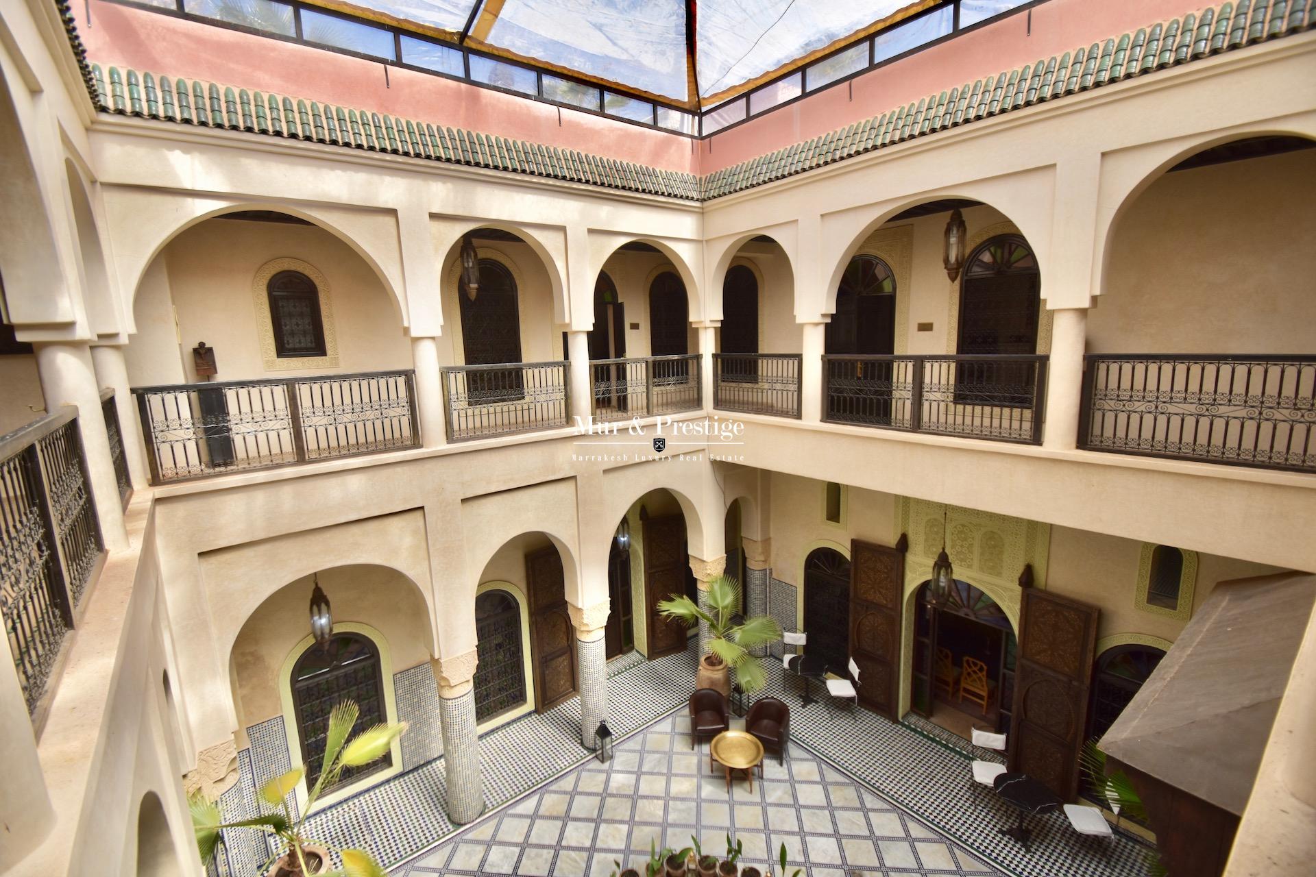 Riad de caractère à vendre à Marrakech - Agence Immobilière