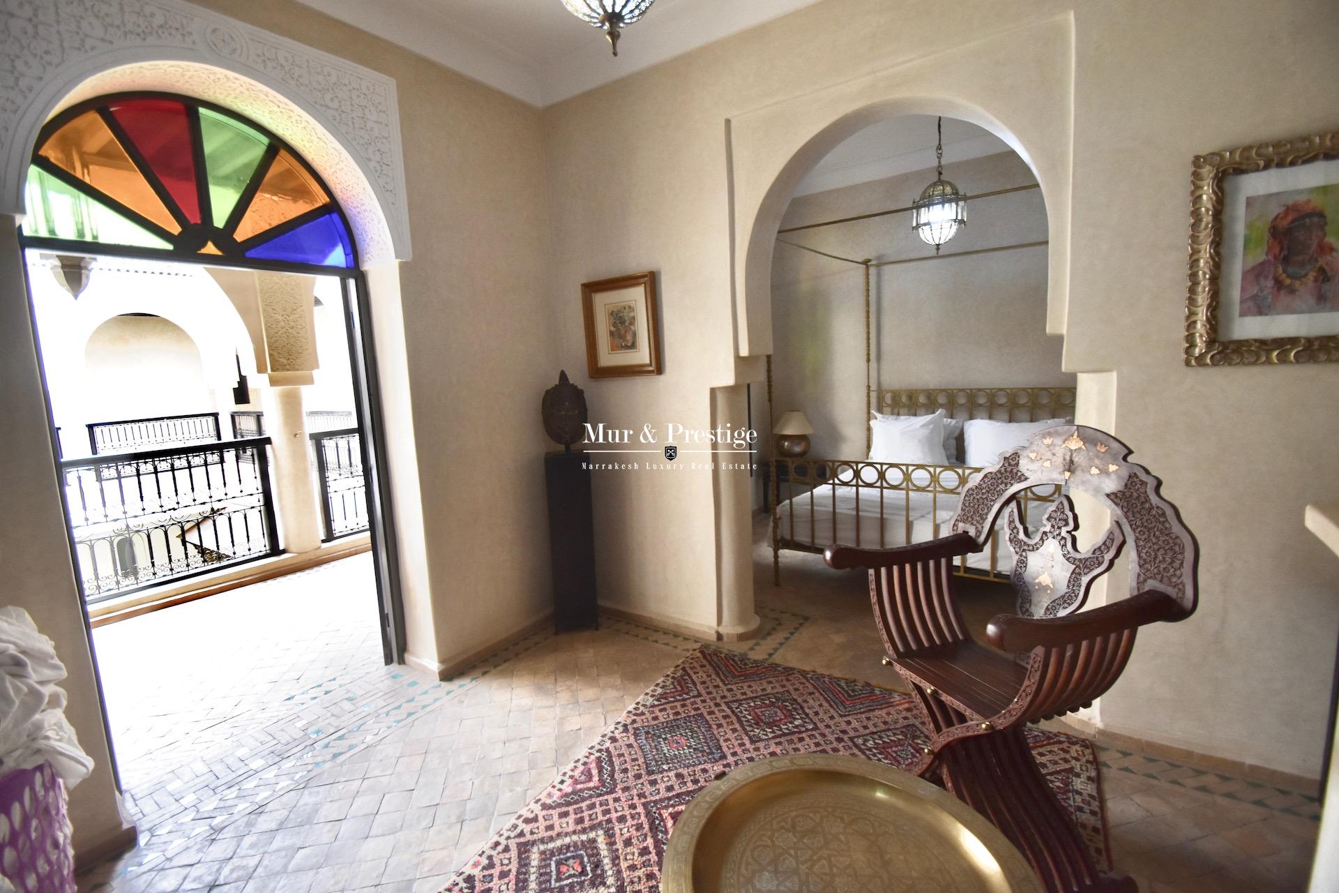 Riad de caractère à vendre à Marrakech - Agence Immobilière