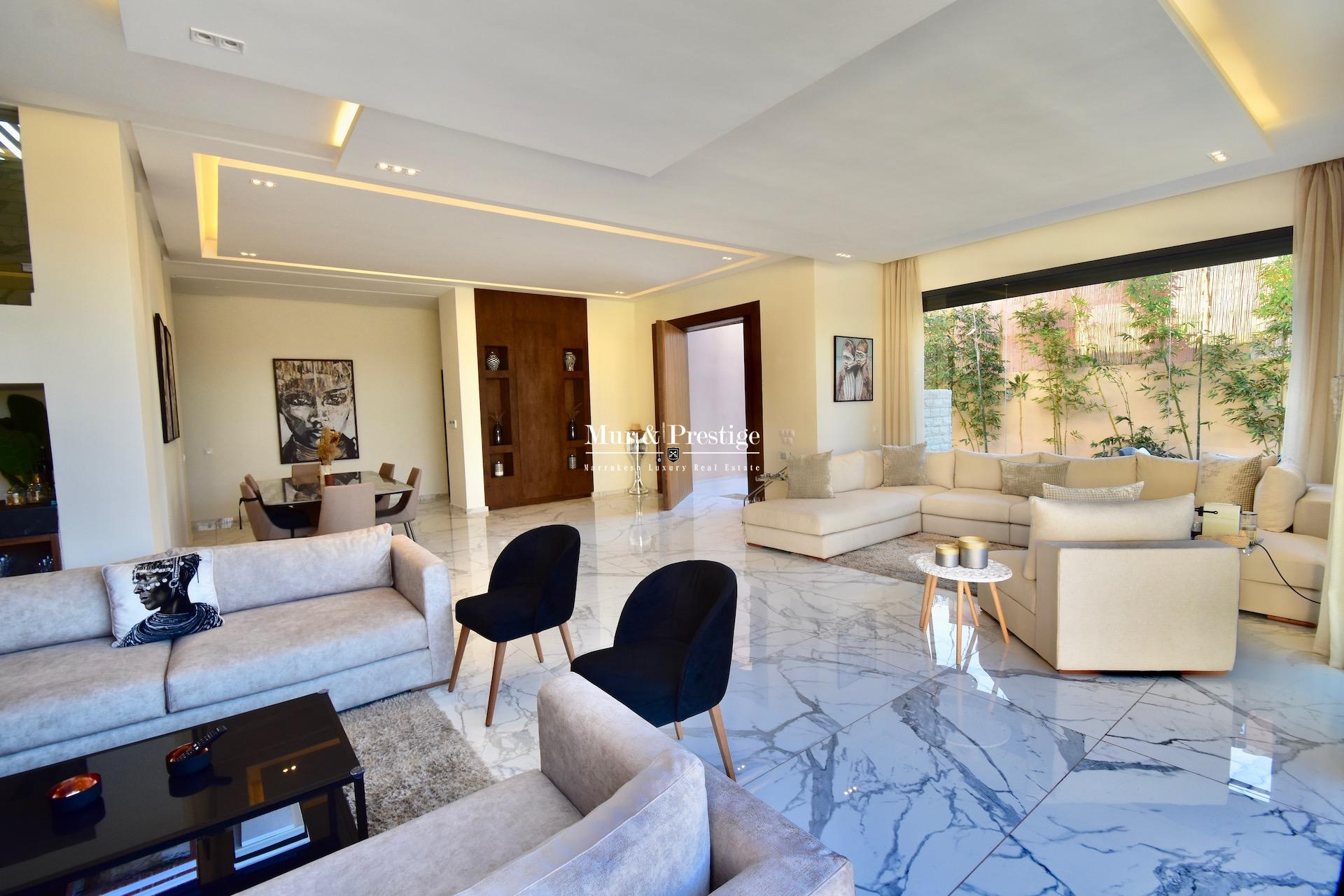 Agence immobilière Marrakech – Maison moderne à vendre 