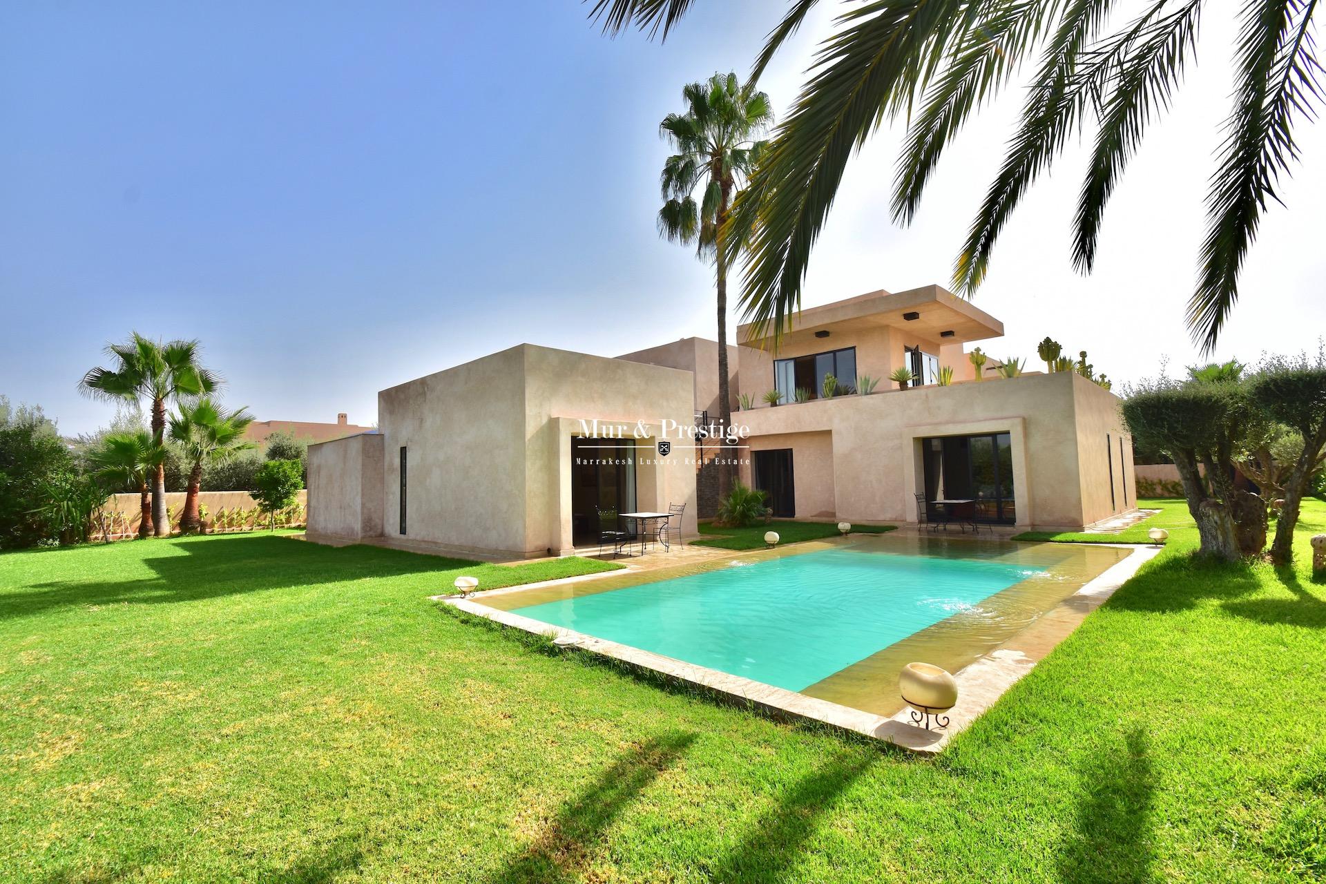 Maison moderne en vente au Golf Amelkis à Marrakech