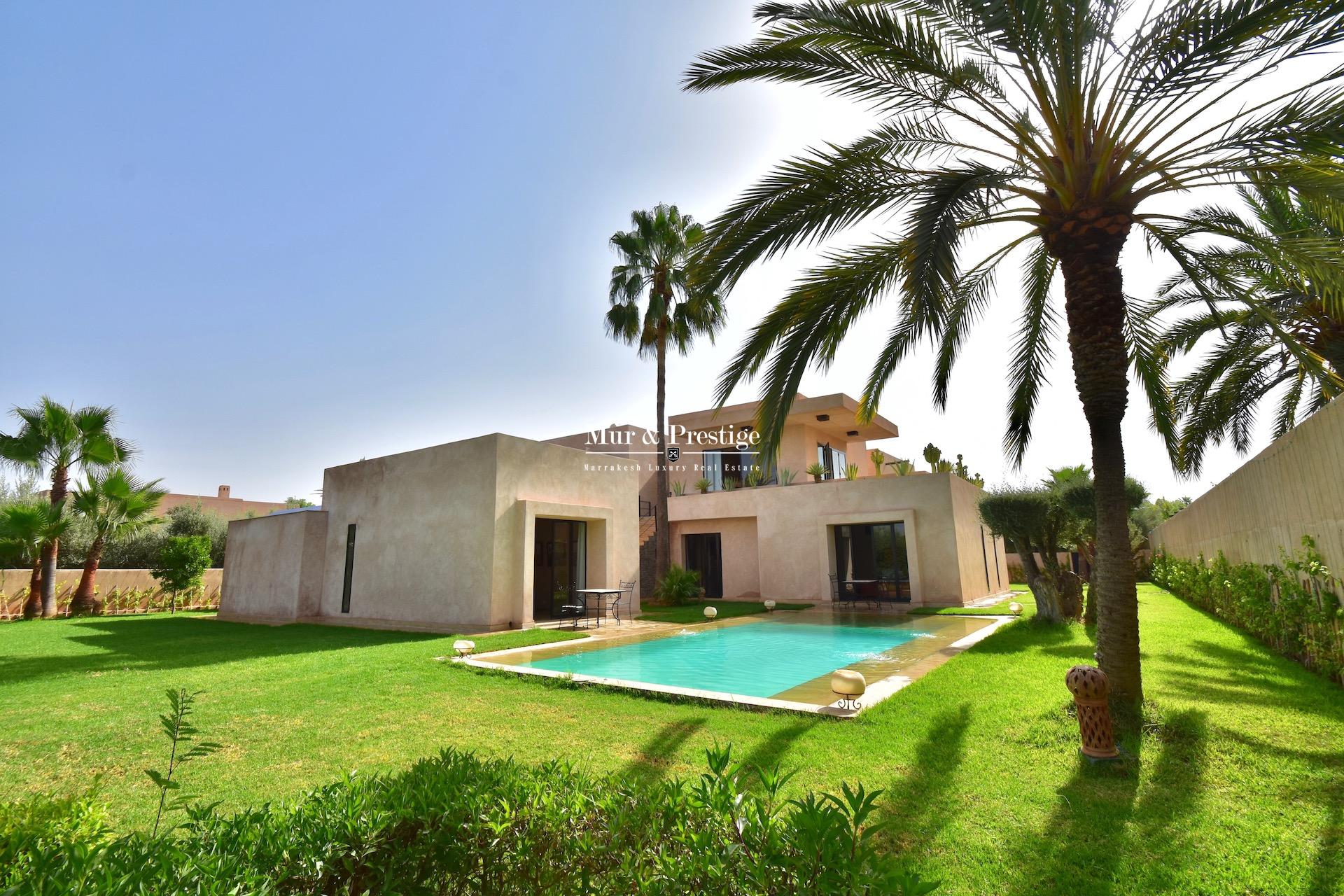 Maison moderne en vente au Golf Amelkis à Marrakech