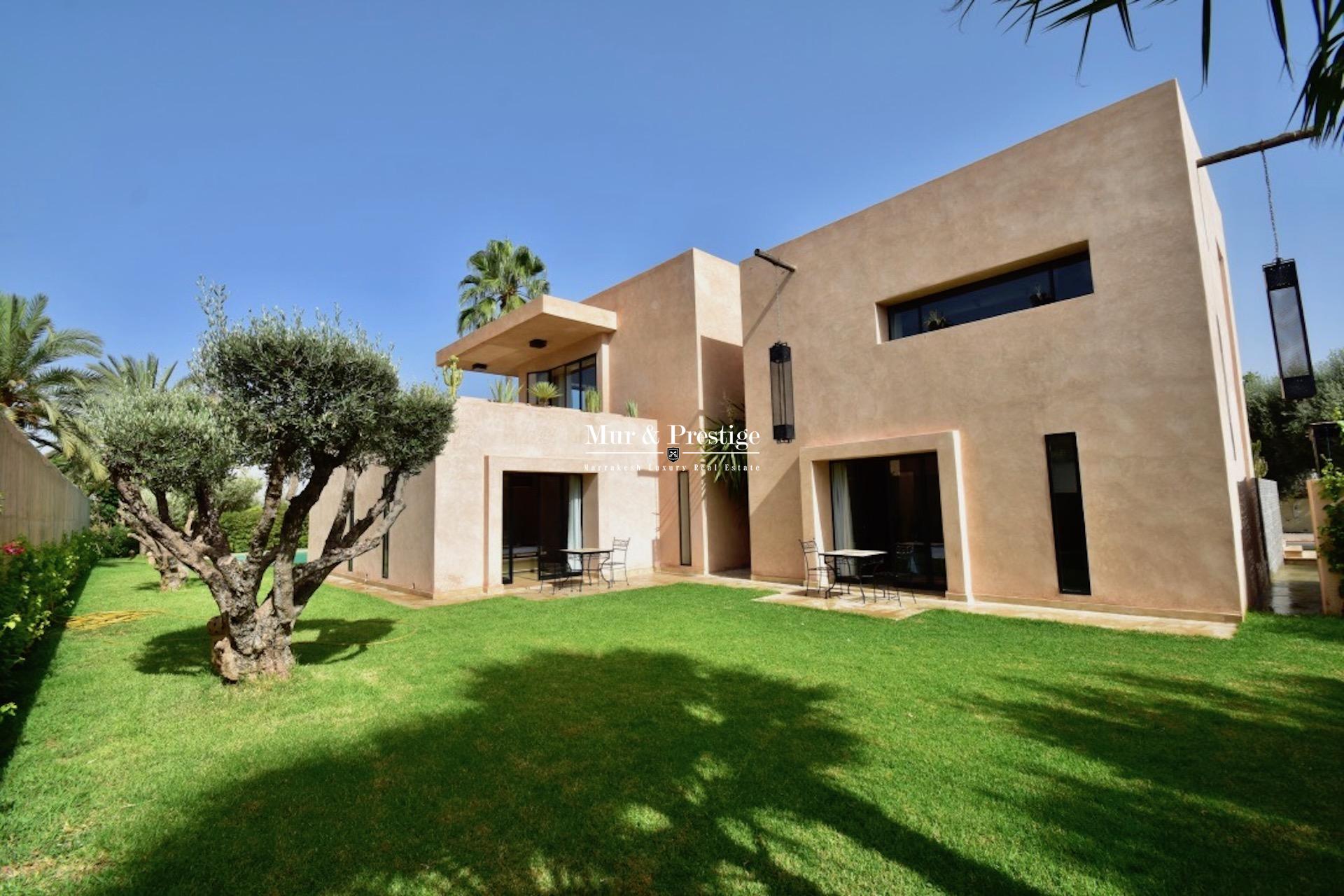 Maison moderne en vente au Golf Amelkis à Marrakech