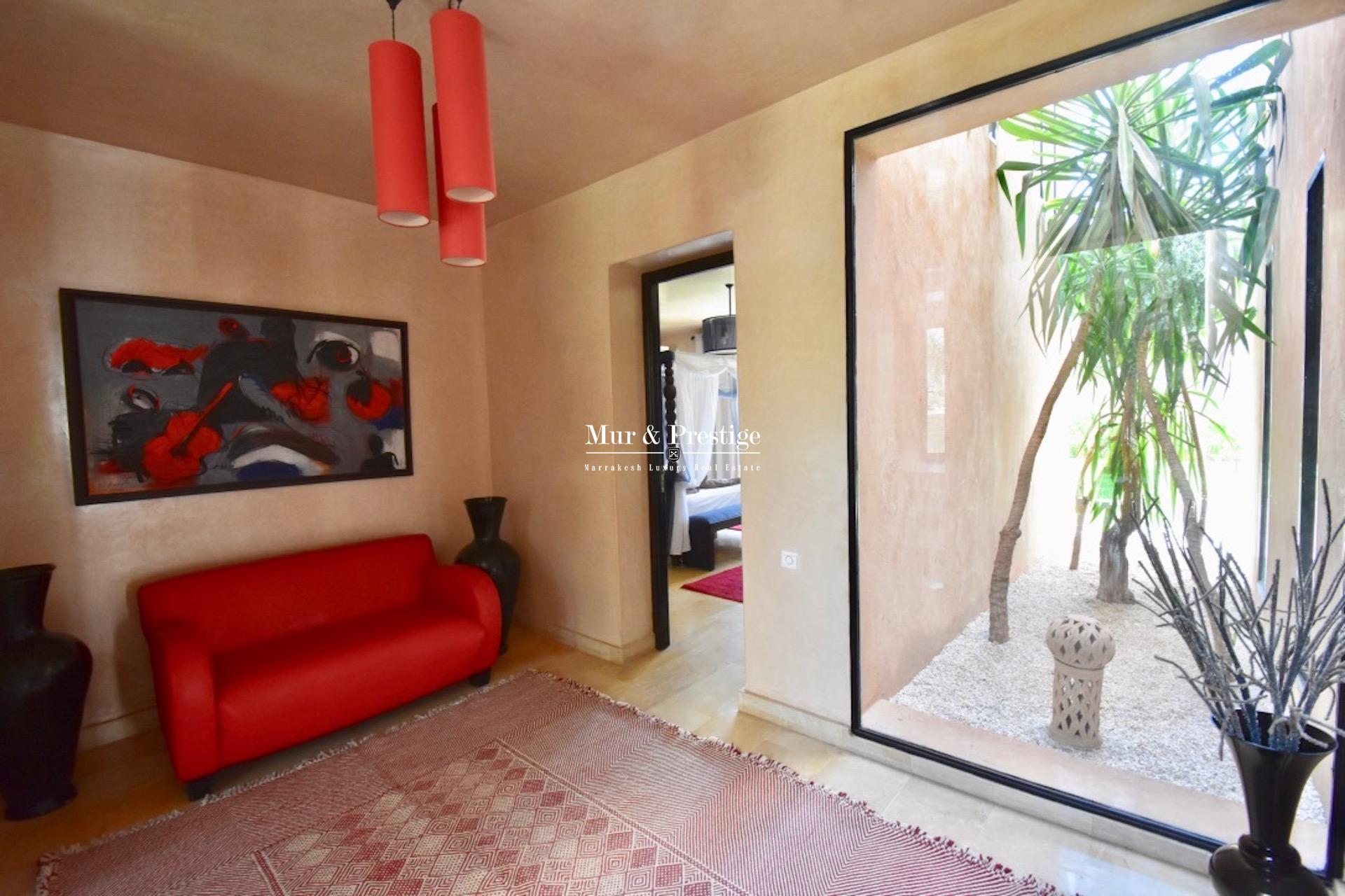 Maison moderne en vente au Golf Amelkis à Marrakech