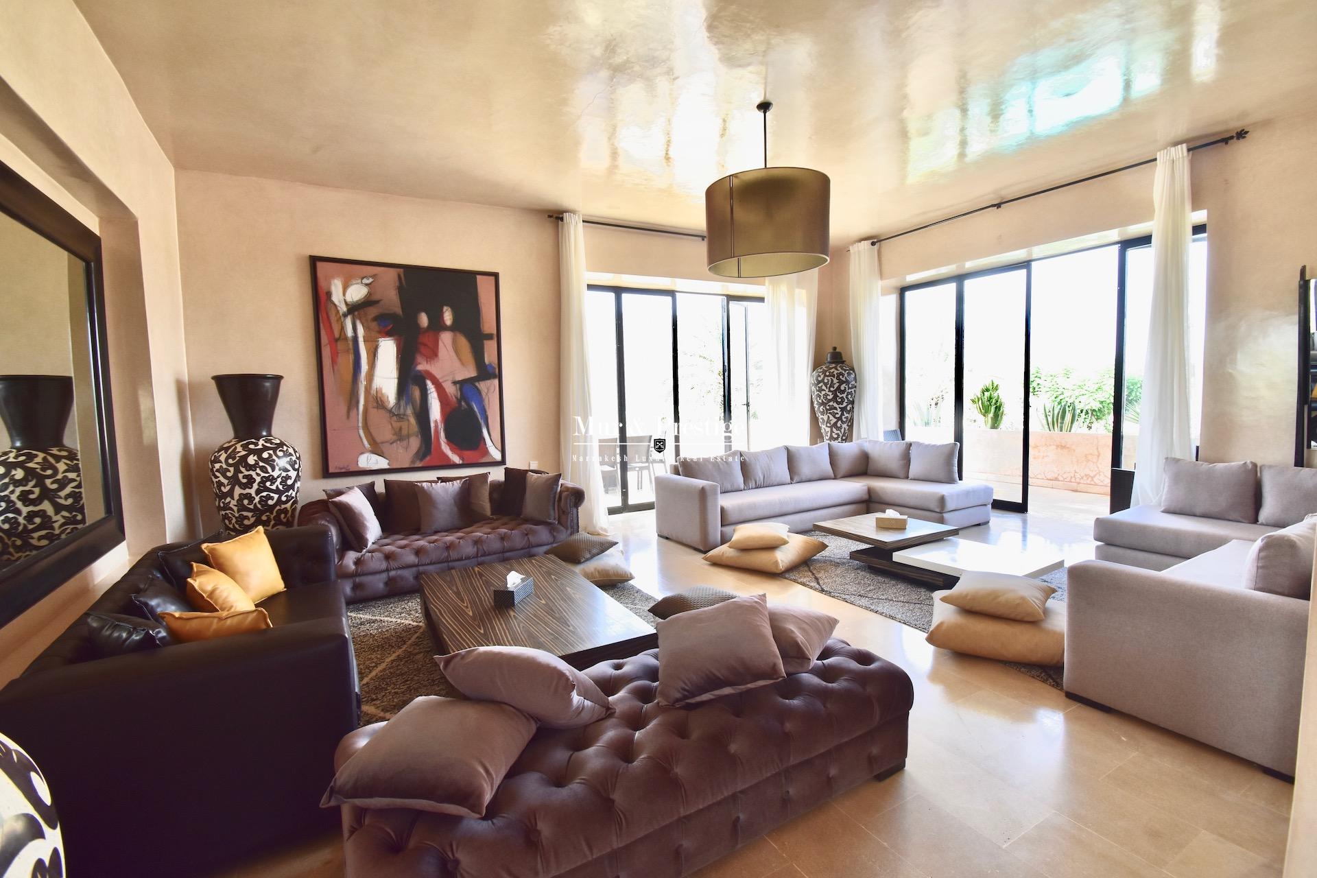 Maison moderne en vente au Golf Amelkis à Marrakech