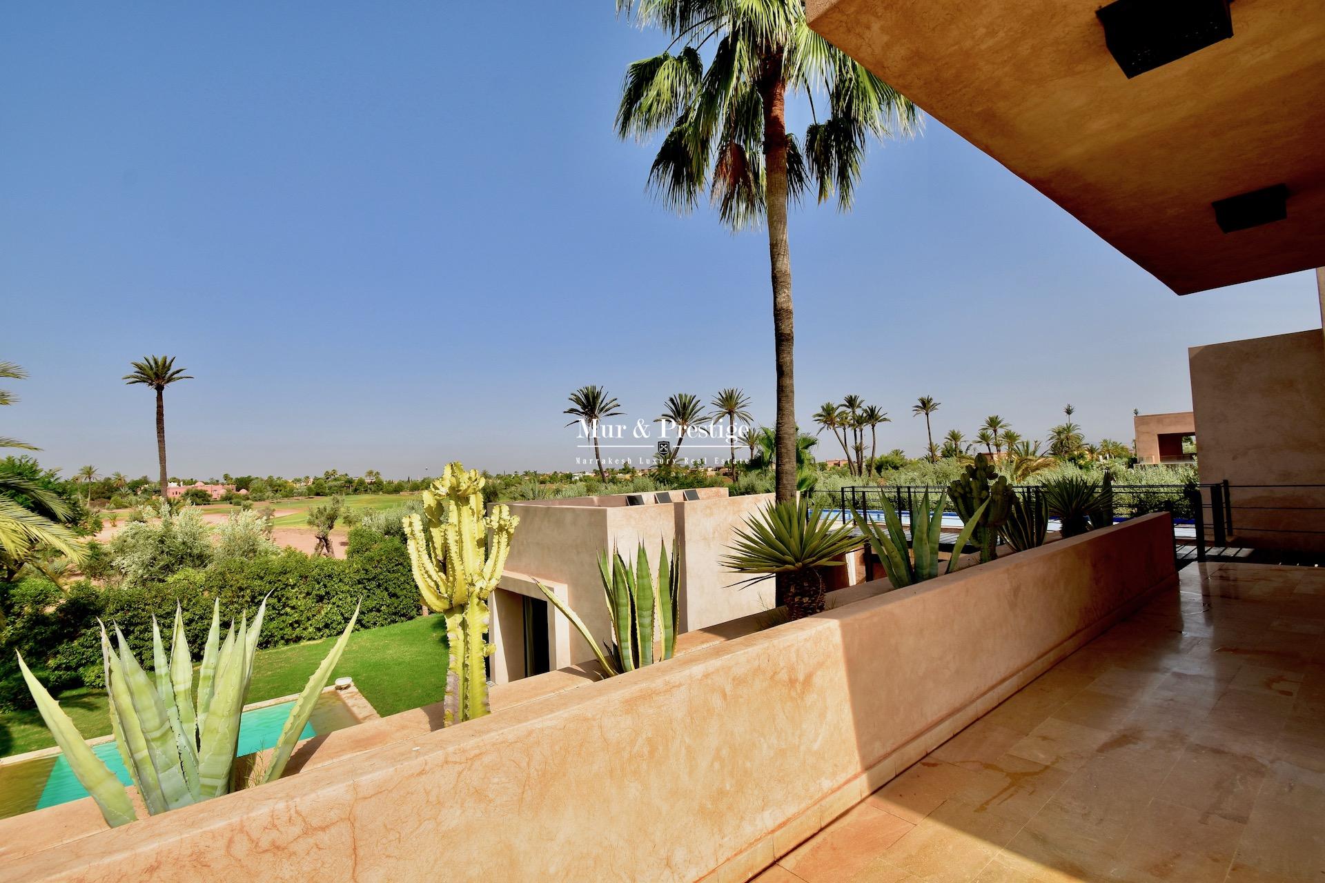 Maison moderne en vente au Golf Amelkis à Marrakech