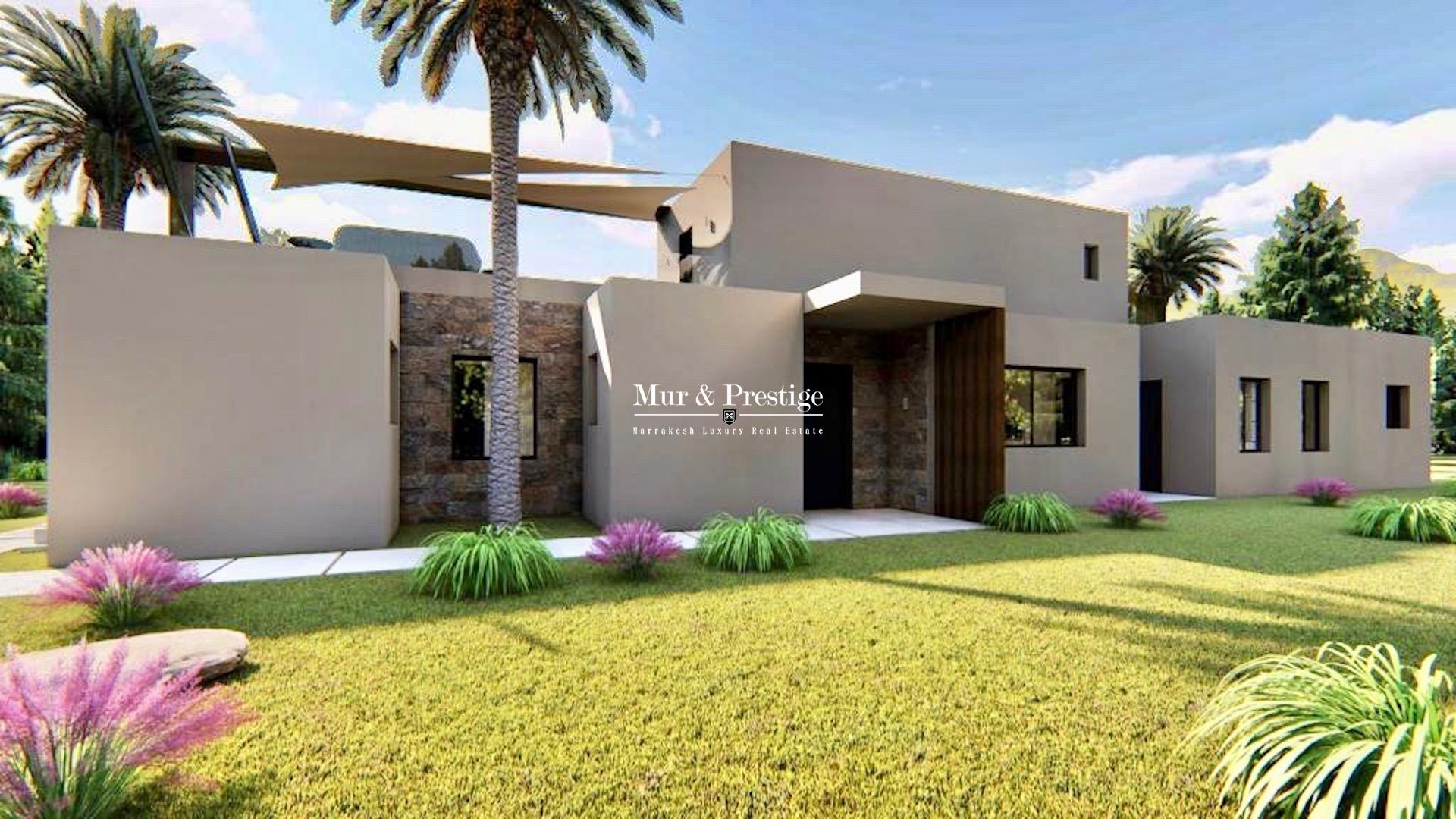 Agence immobilière Marrakech : Maison moderne à vendre sur la route de l’Ourika