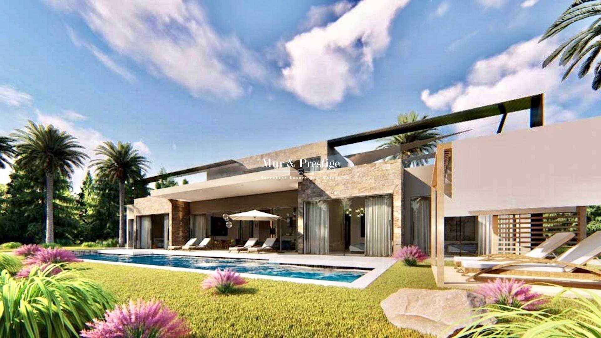 Agence immobilière Marrakech : Maison moderne à vendre sur la route de l’Ourika