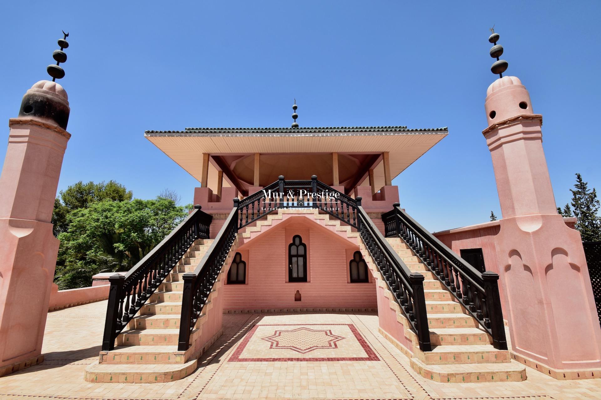 Agence Immobilière - Maison à vendre à la palmeraie Marrakech 