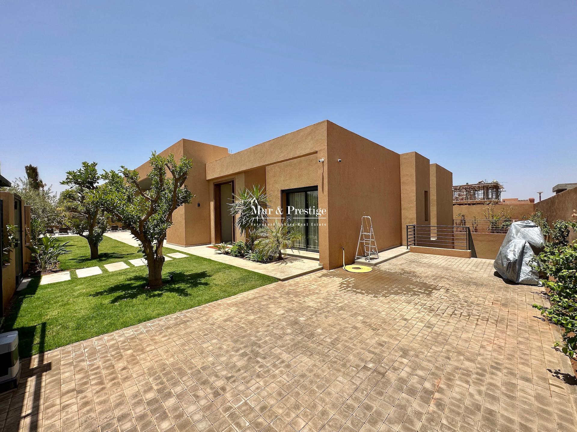 Maison de plain-pied à vendre sur golf à Marrakech