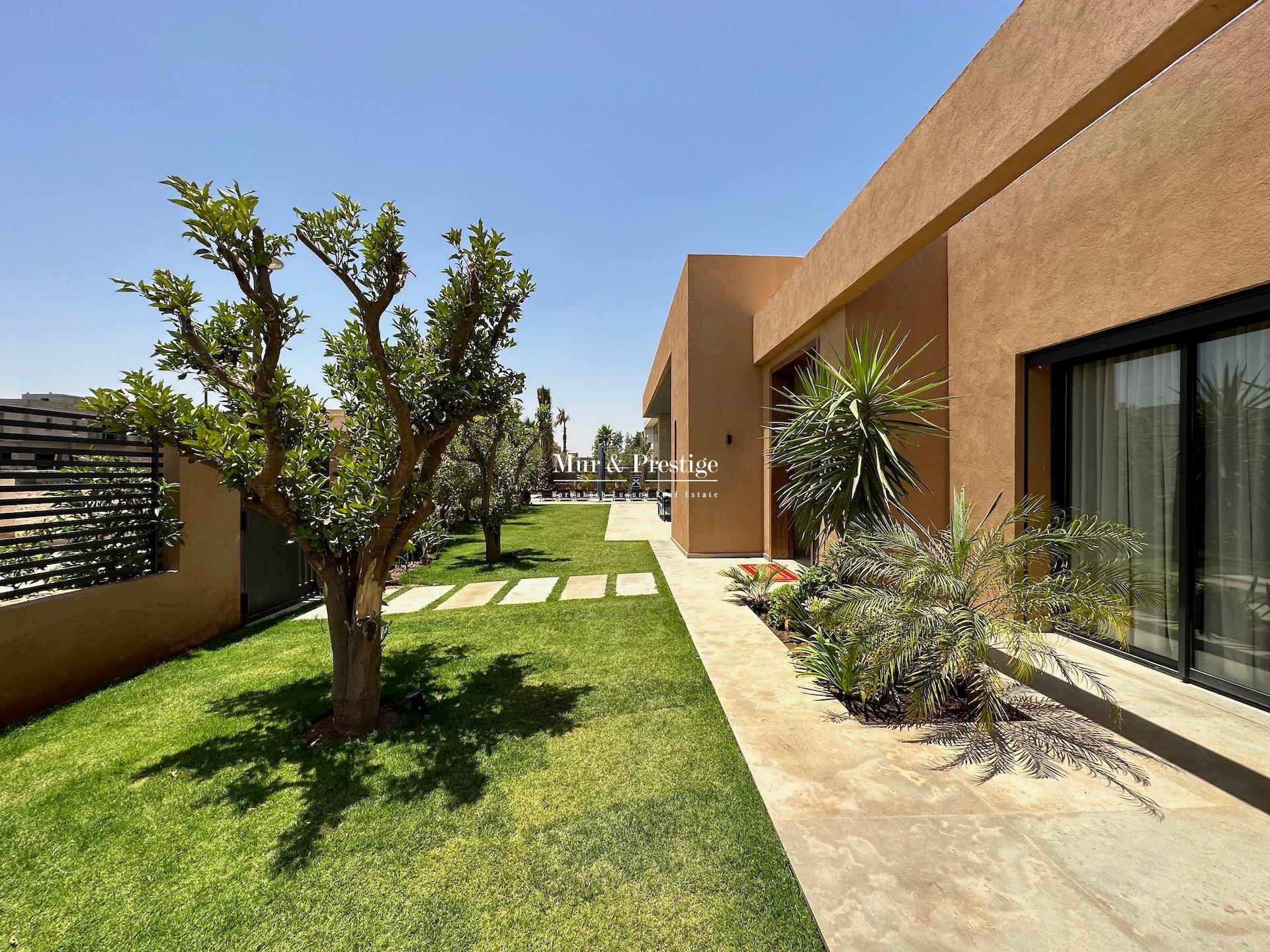 Maison de plain-pied à vendre sur golf à Marrakech