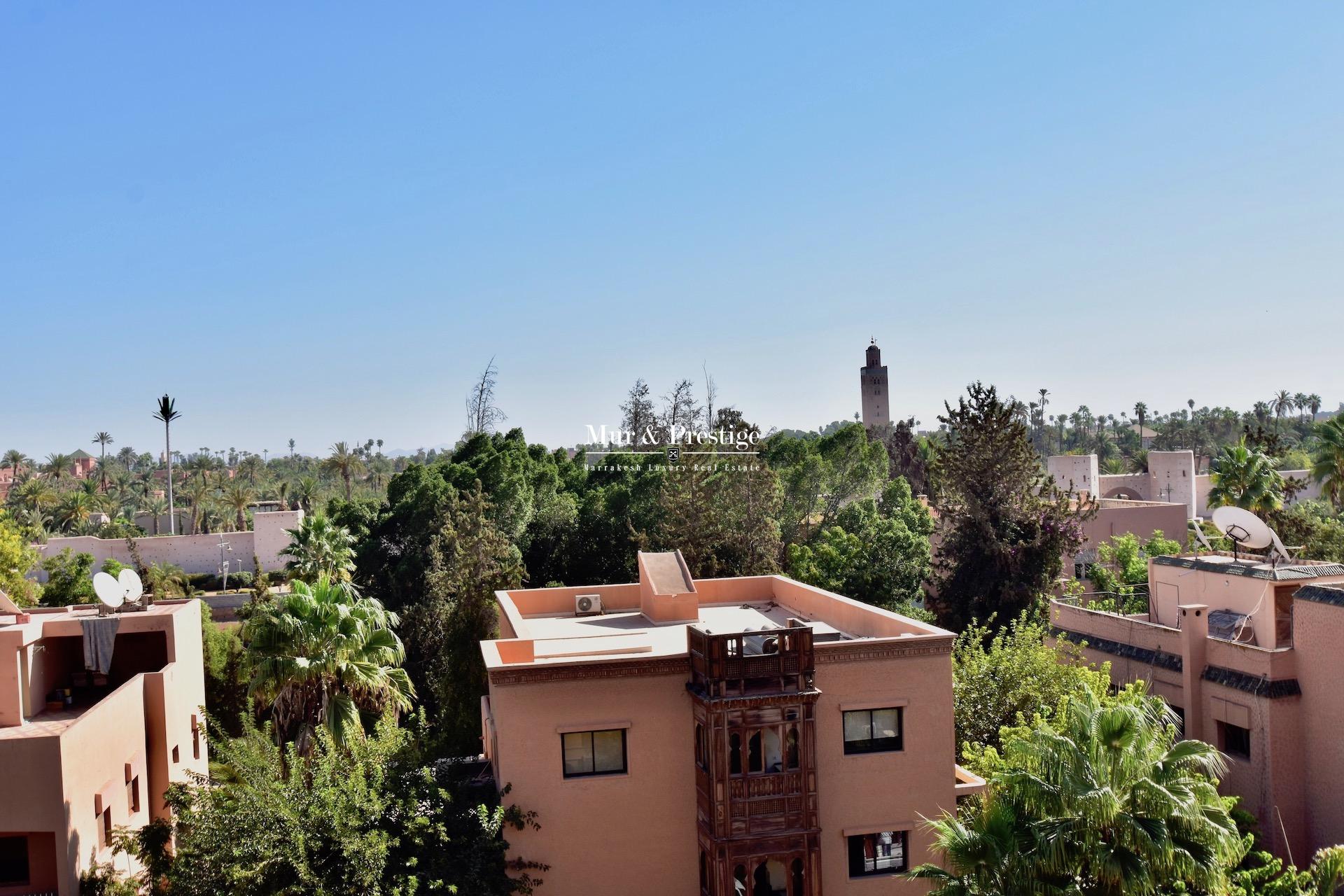 Agence Immobilière Marrakech - Appartement à louer à l'Hivernage