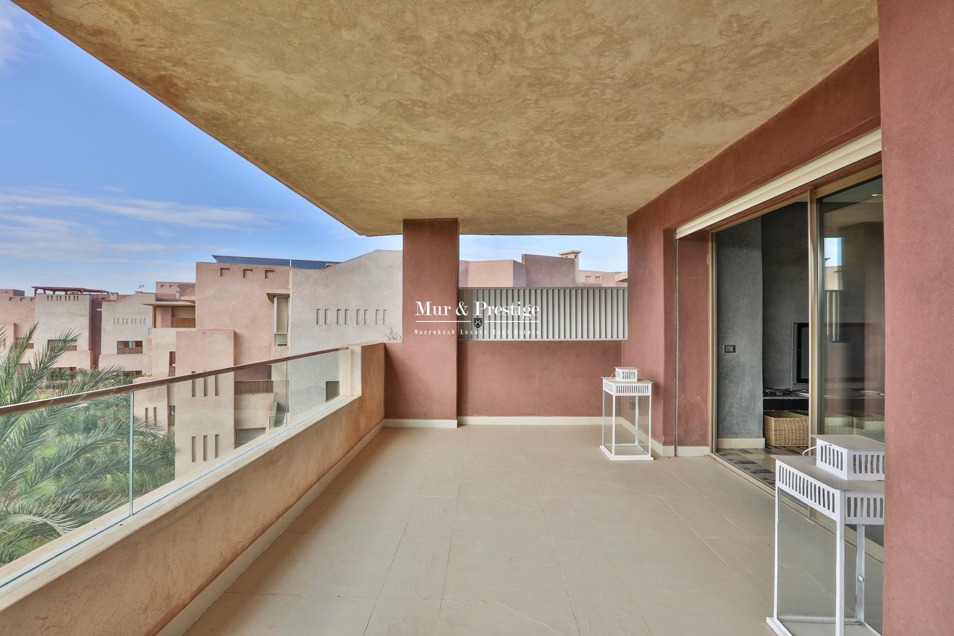 Appartement en 1ère ligne de golf à vendre Marrakech