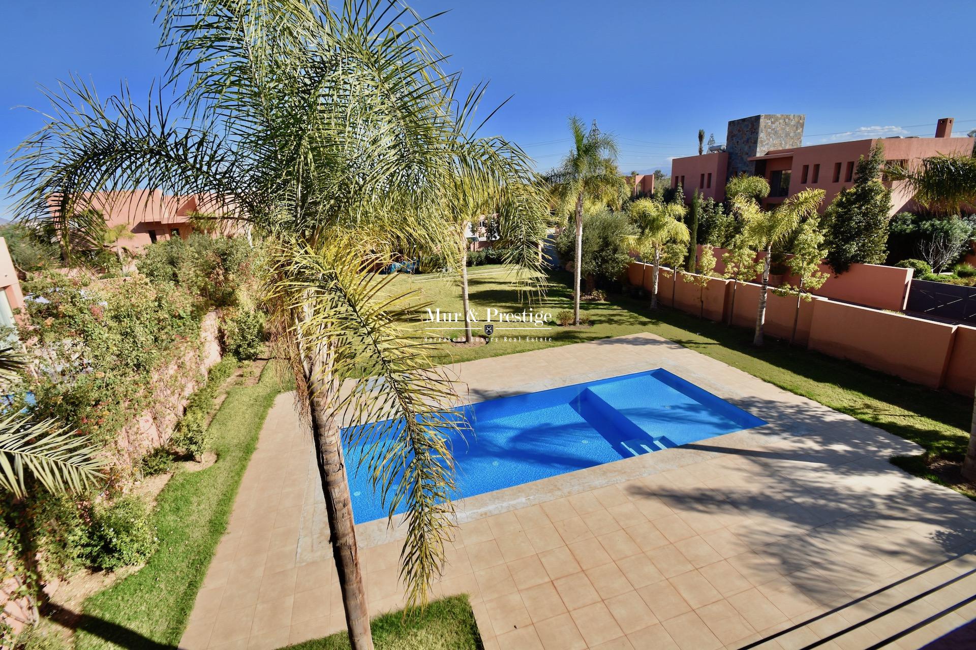 Agence immobilière Marrakech – Location Villa Bab Atlas