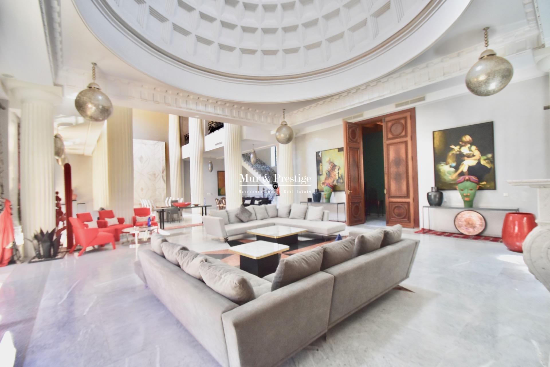 Villa de luxe à la vente à la Palmeraie de Marrakech 