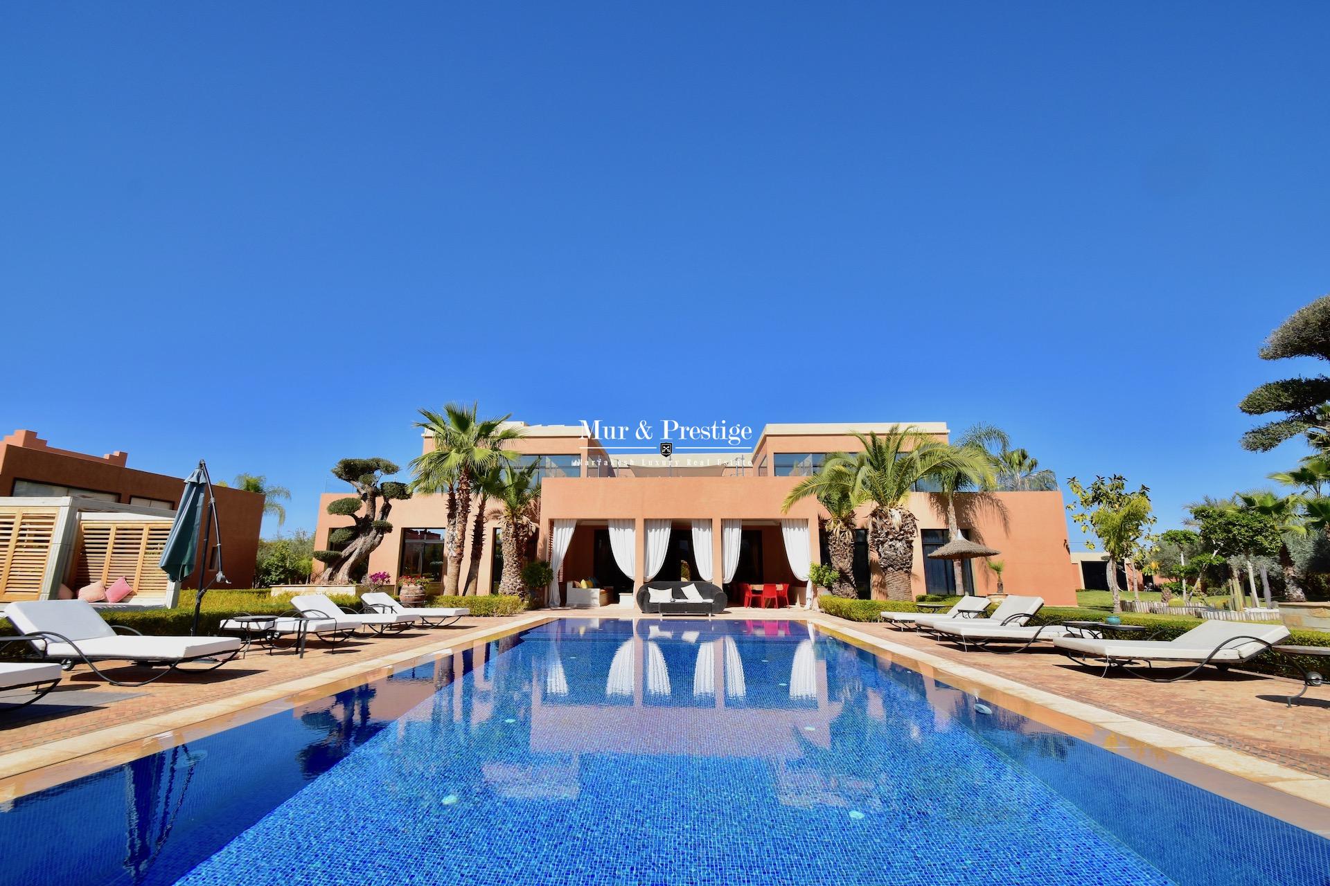 Villa à vendre à Marrakech idéale pour maison d’hôtes